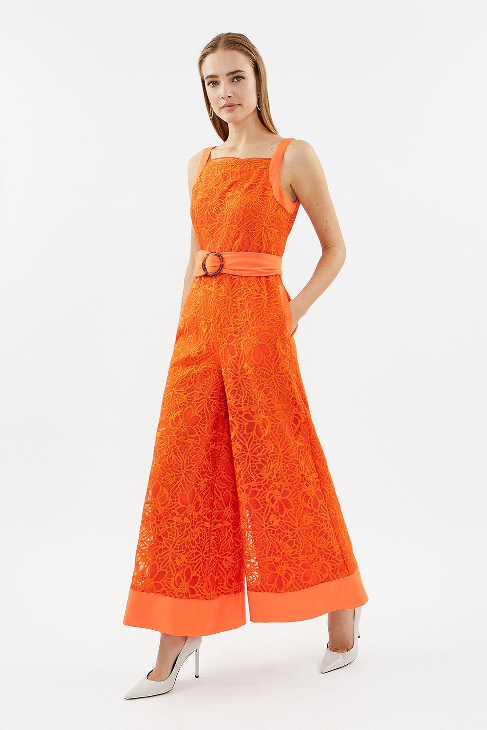 coast orange jumpsuit