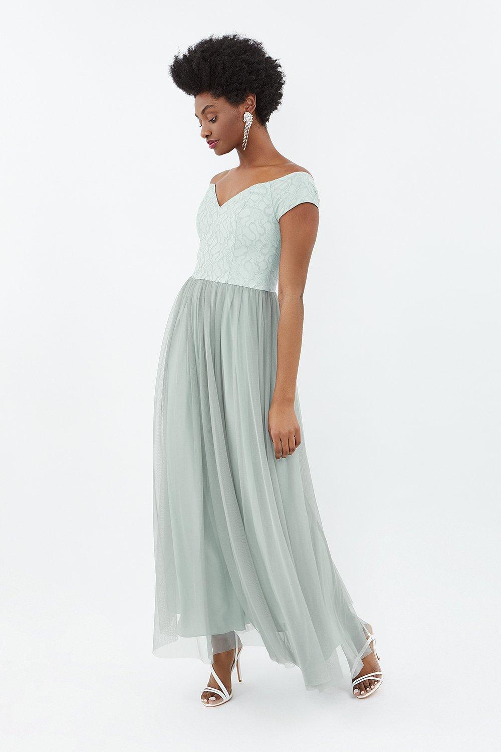 coast adella full midi dress