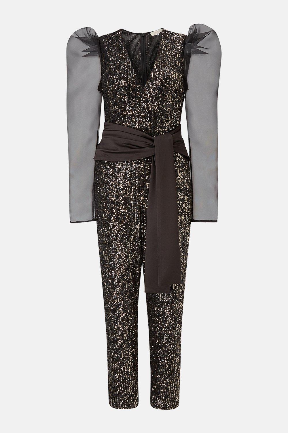 coast sequin jumpsuit