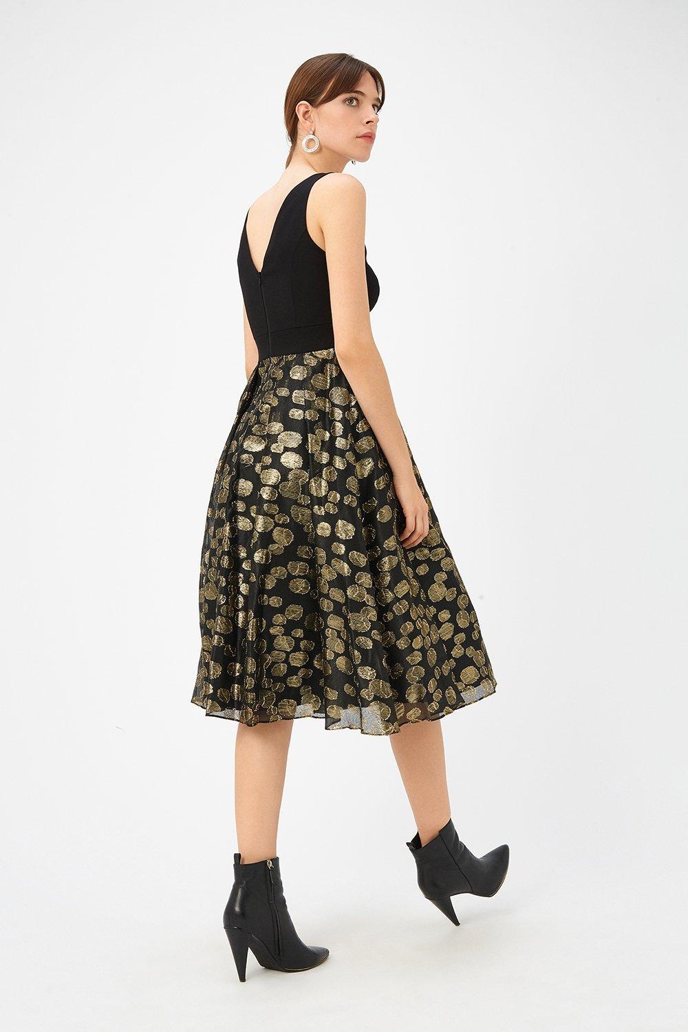 coast spot dress