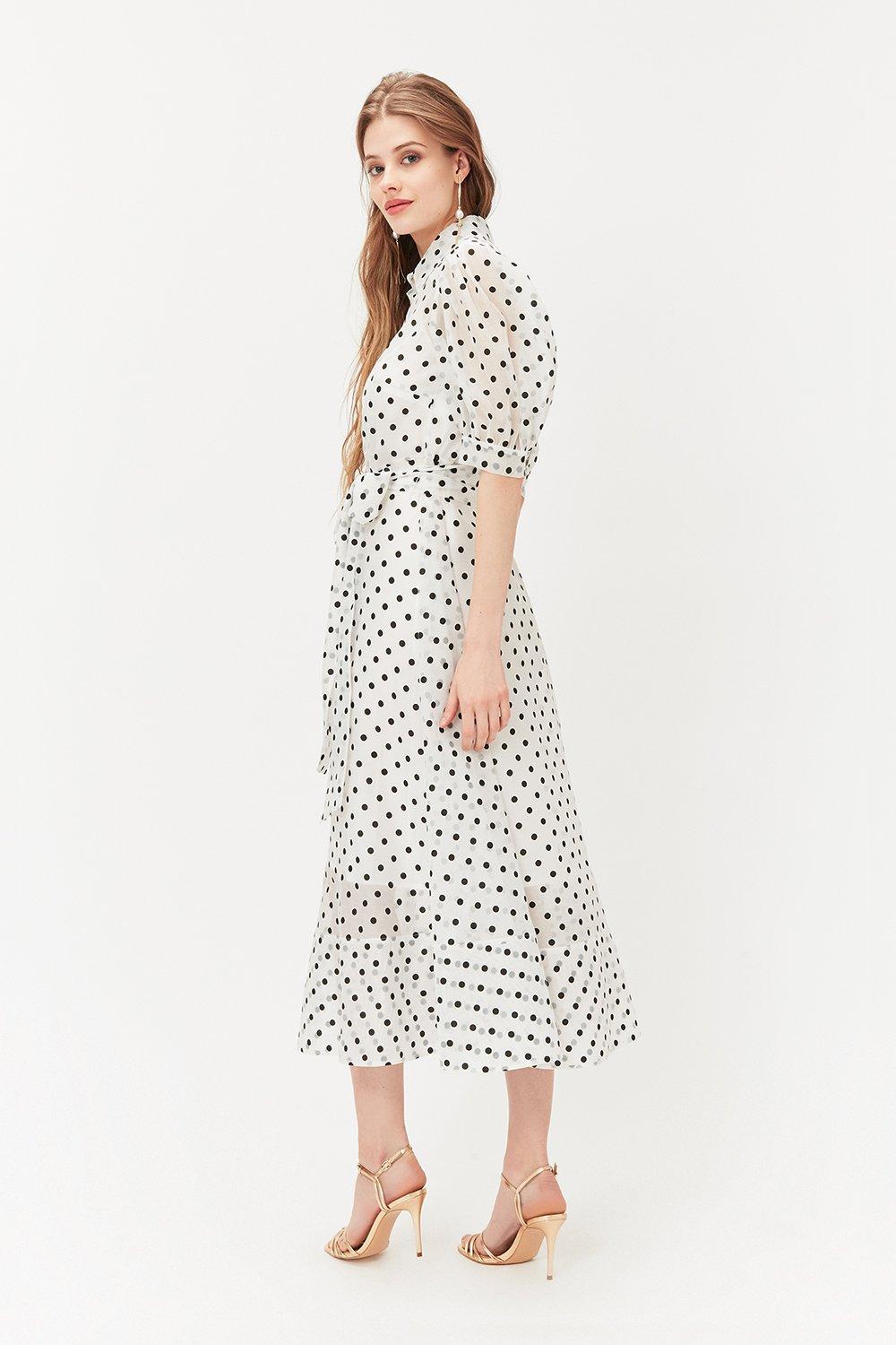 coast spot dress
