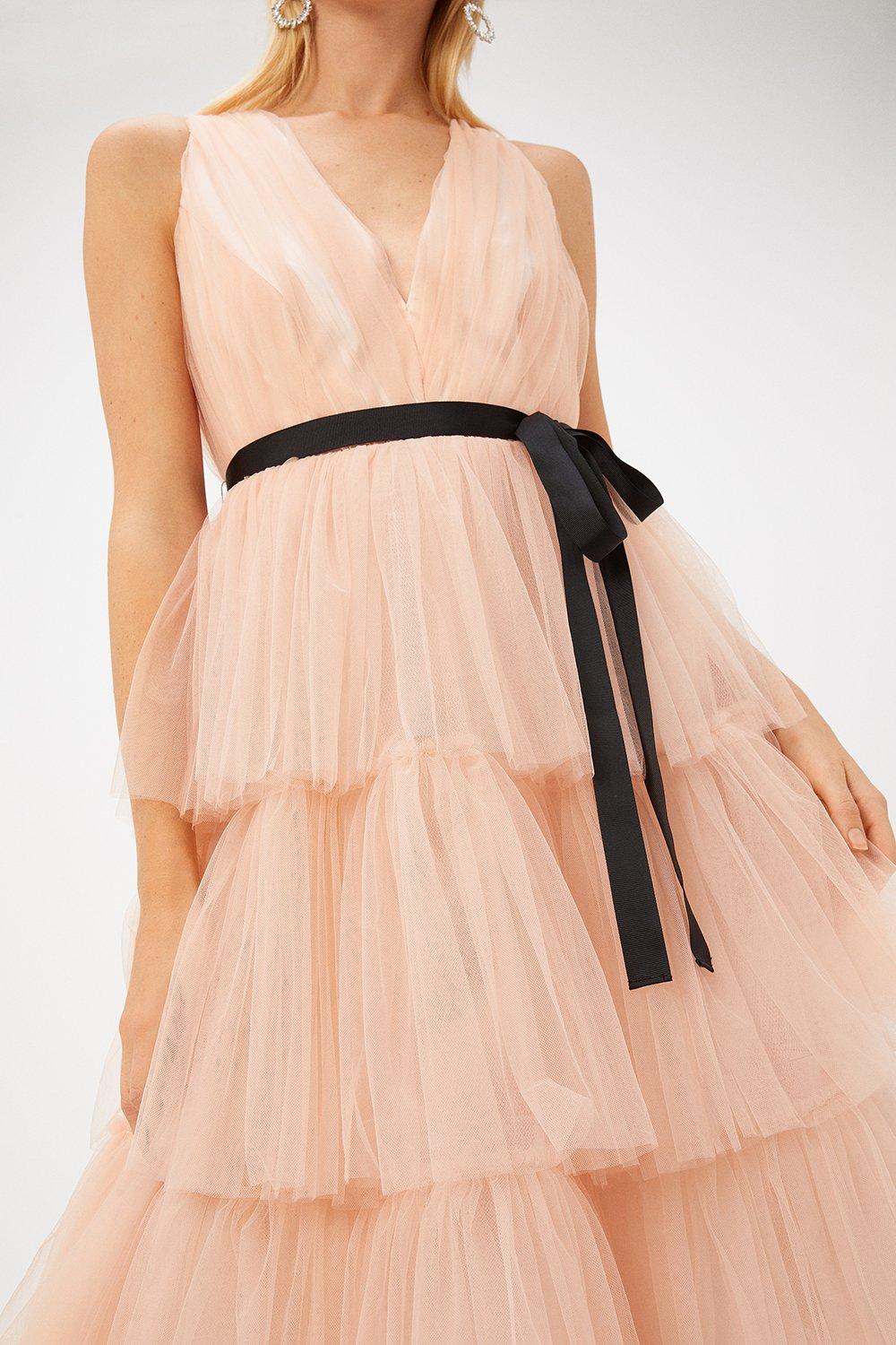 tutu midi dress