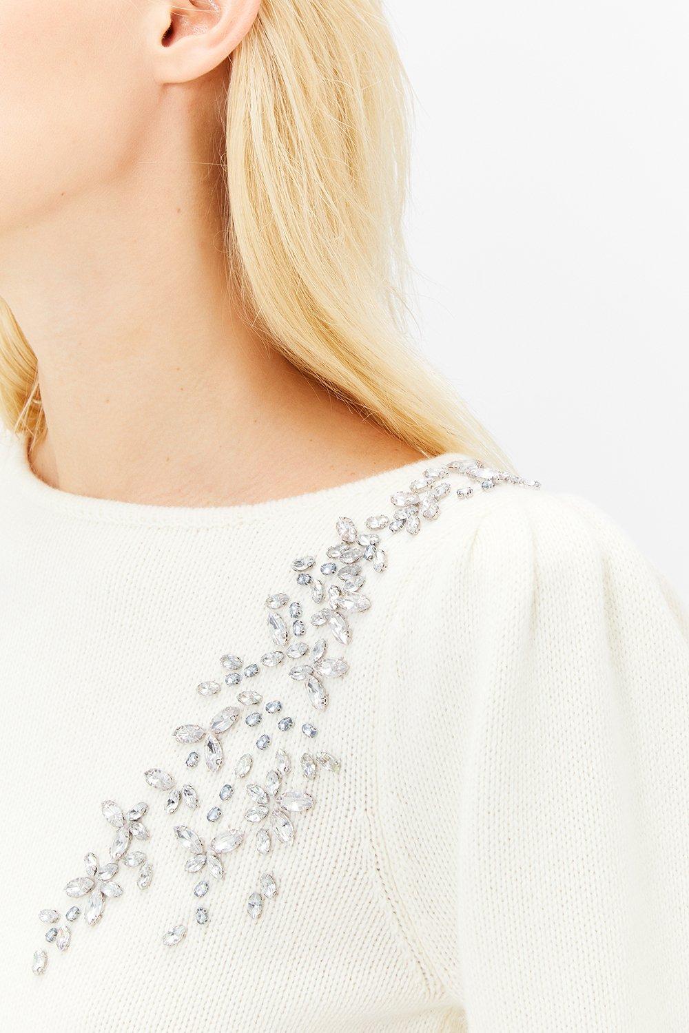 embellished knitwear