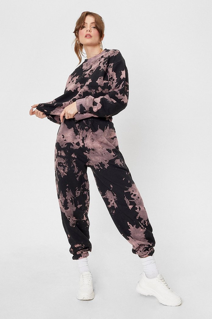 Groove On Tie Dye Sweatshirt and Joggers Set