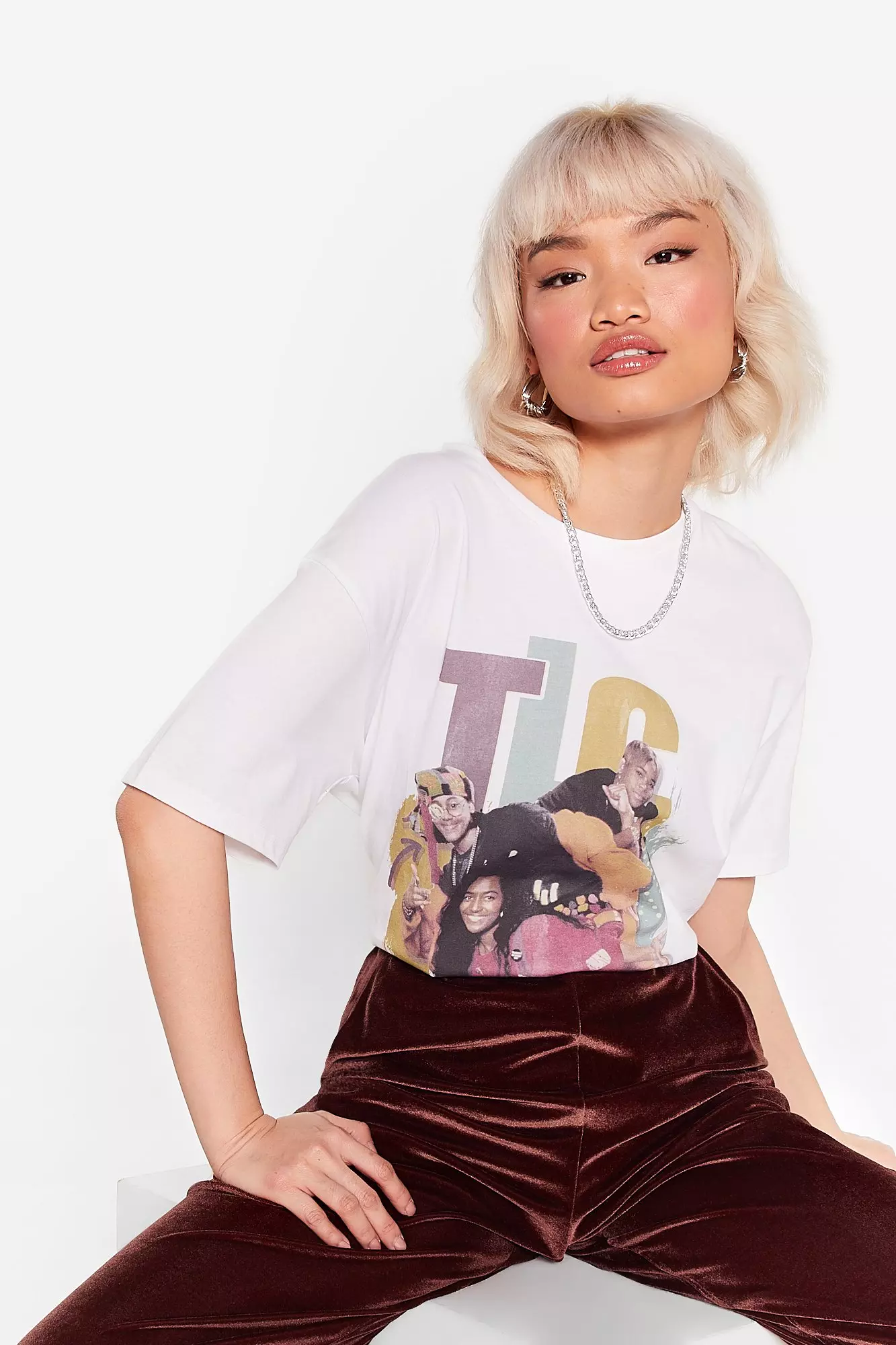 Baby Baby Baby Tlc Graphic Band Tee Nasty Gal