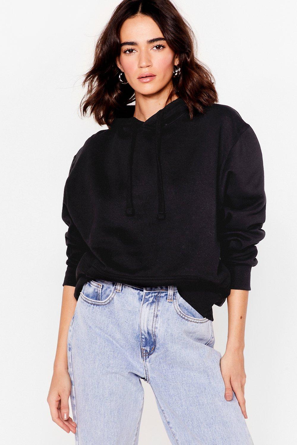 petite oversized hoodie