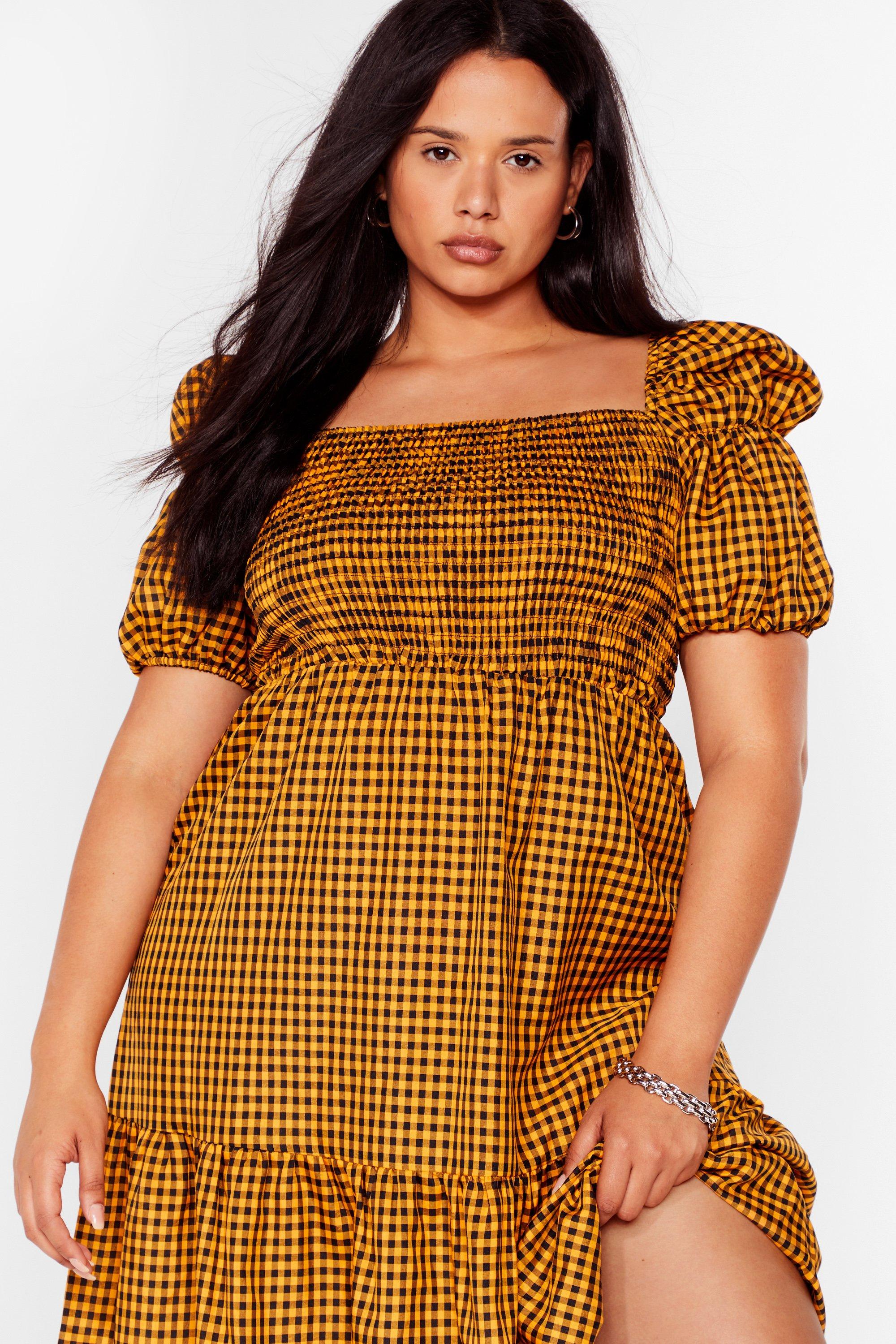 plus smock dress