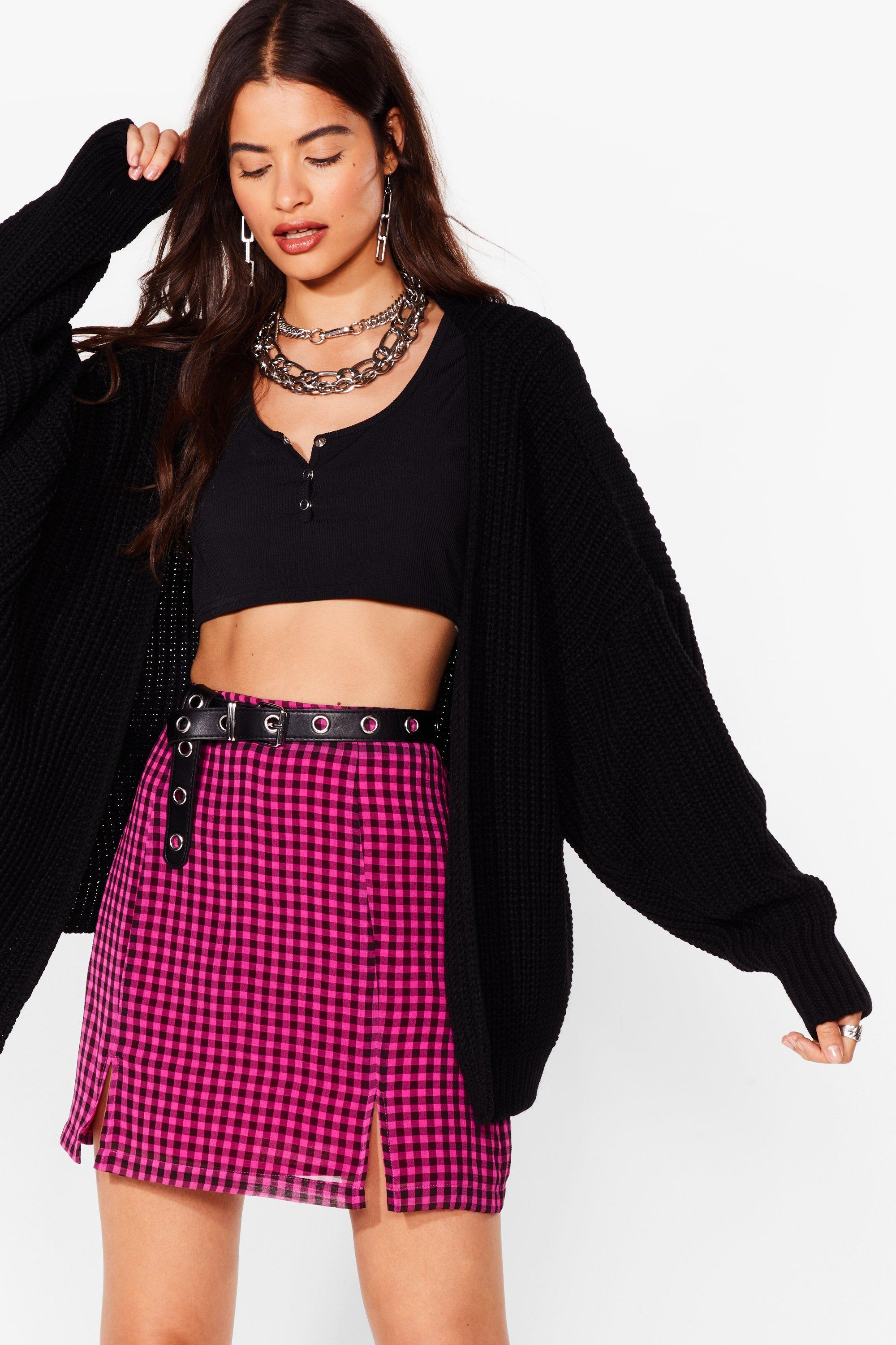 oversized knit cardigan black