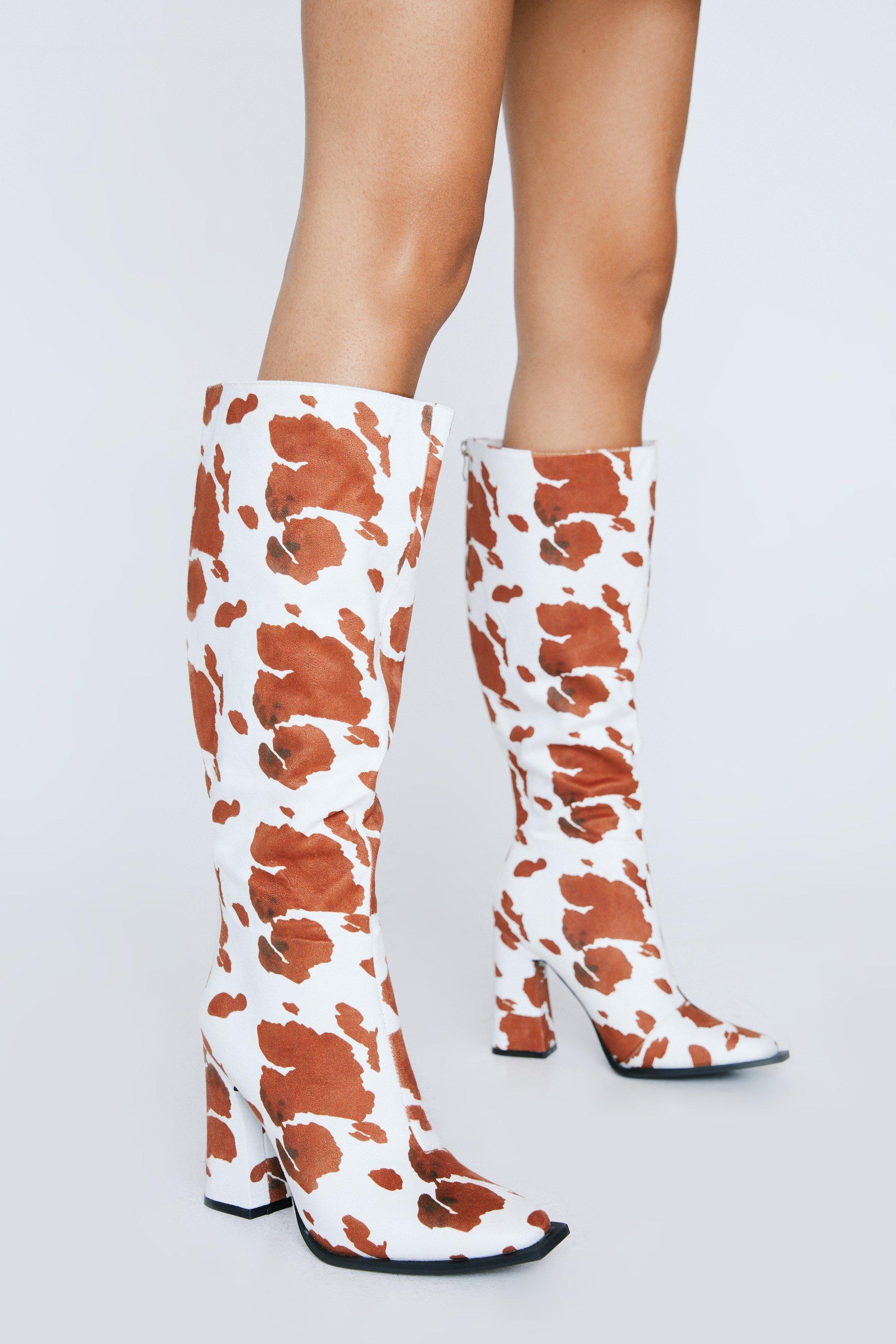 bottines imprimées