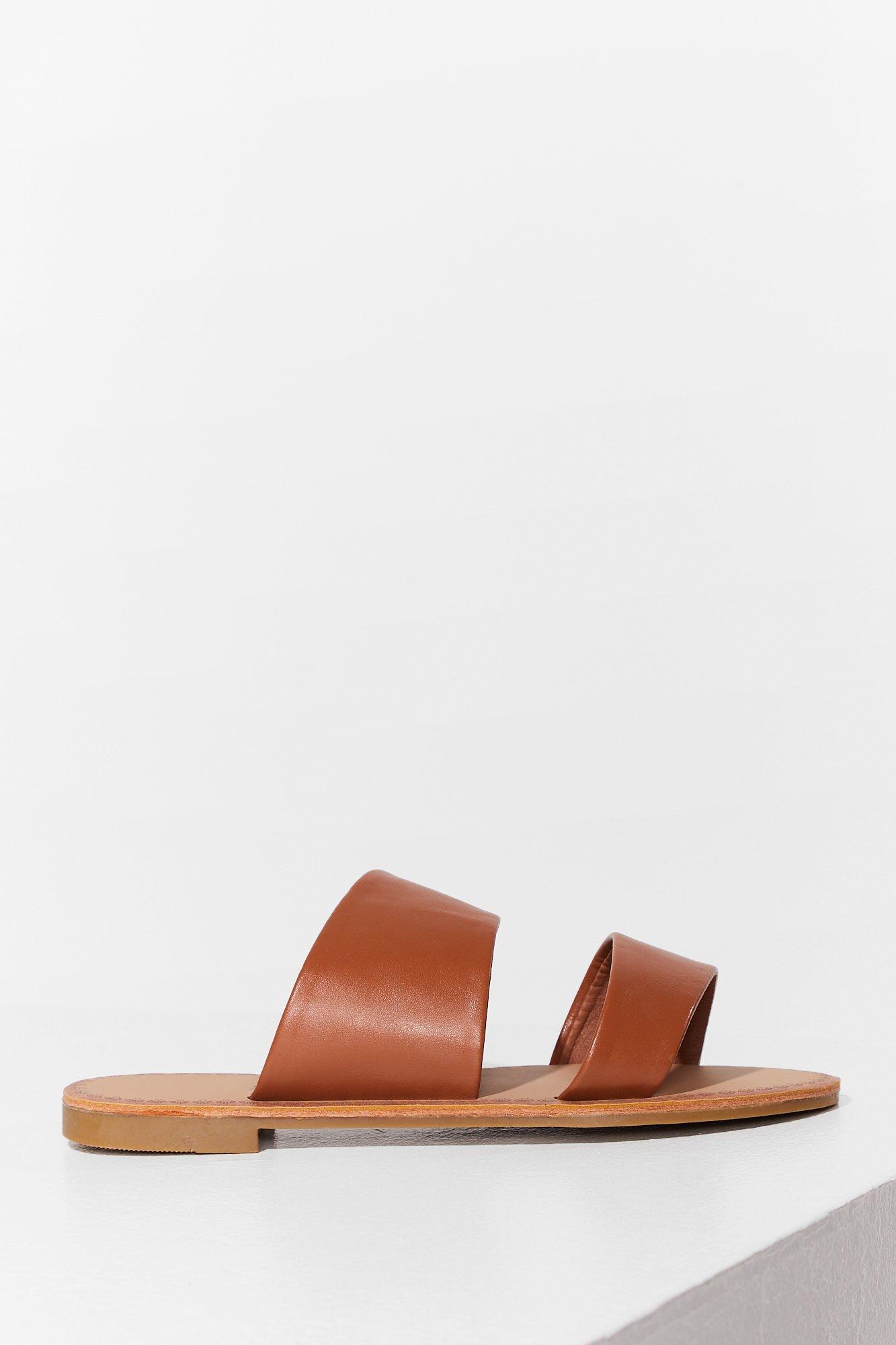 wide fit flat mules