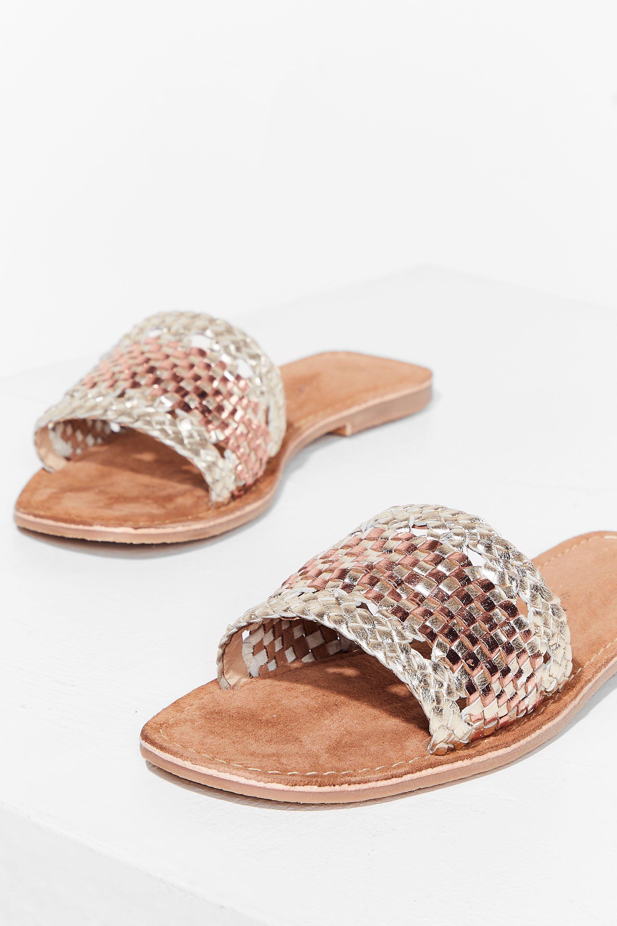woven sandals