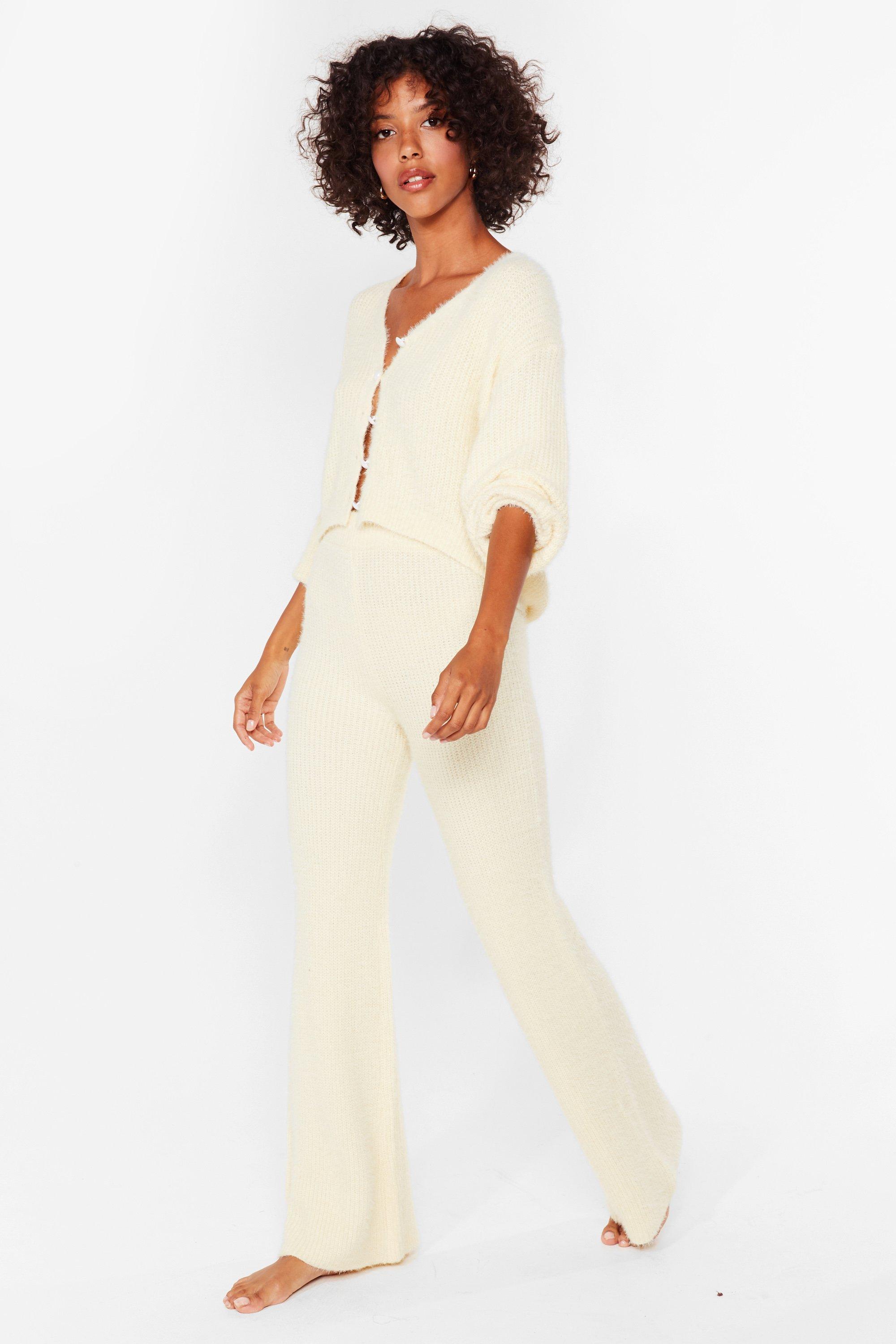 pants and cardigan set