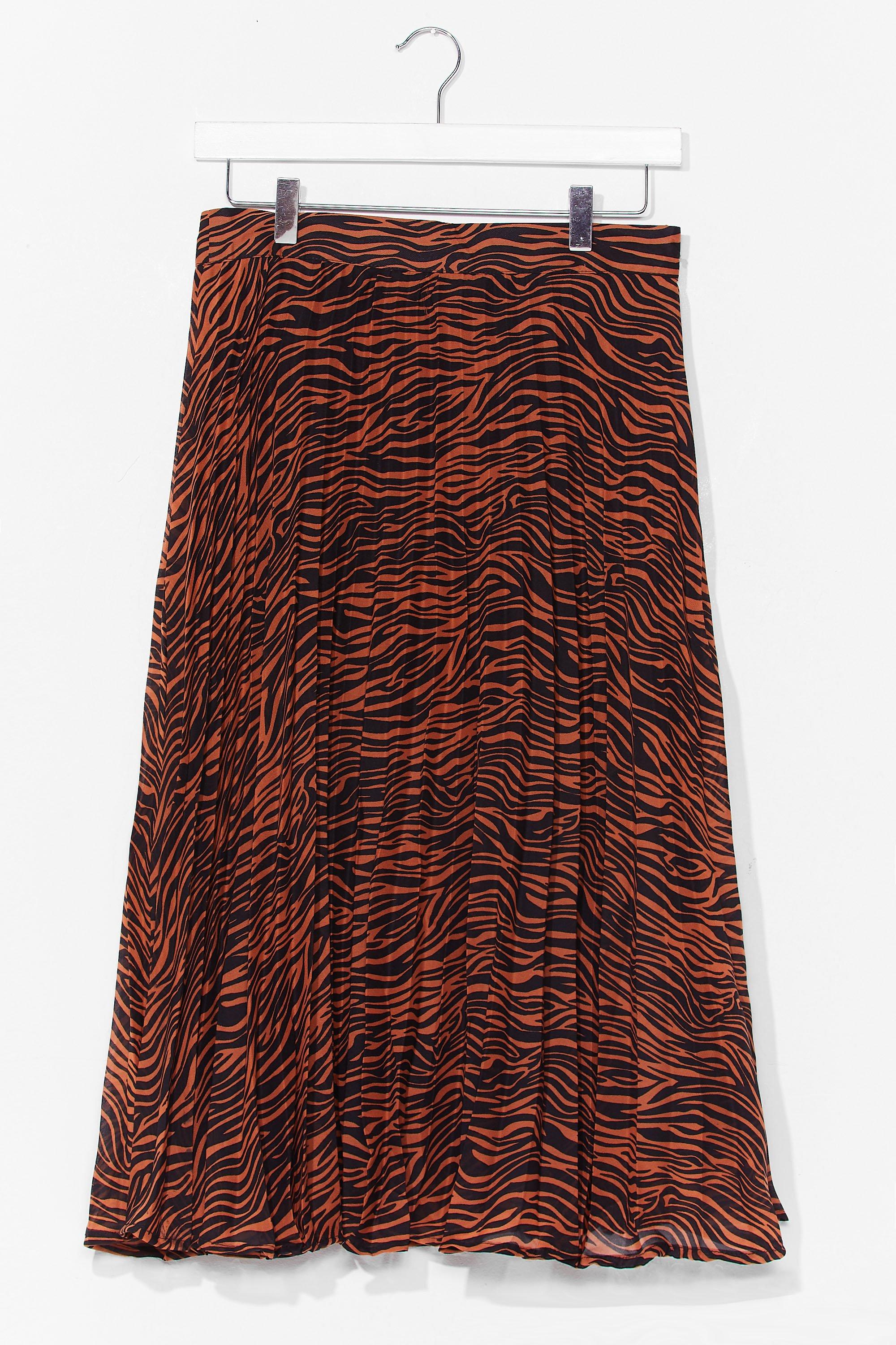 animal maxi skirt