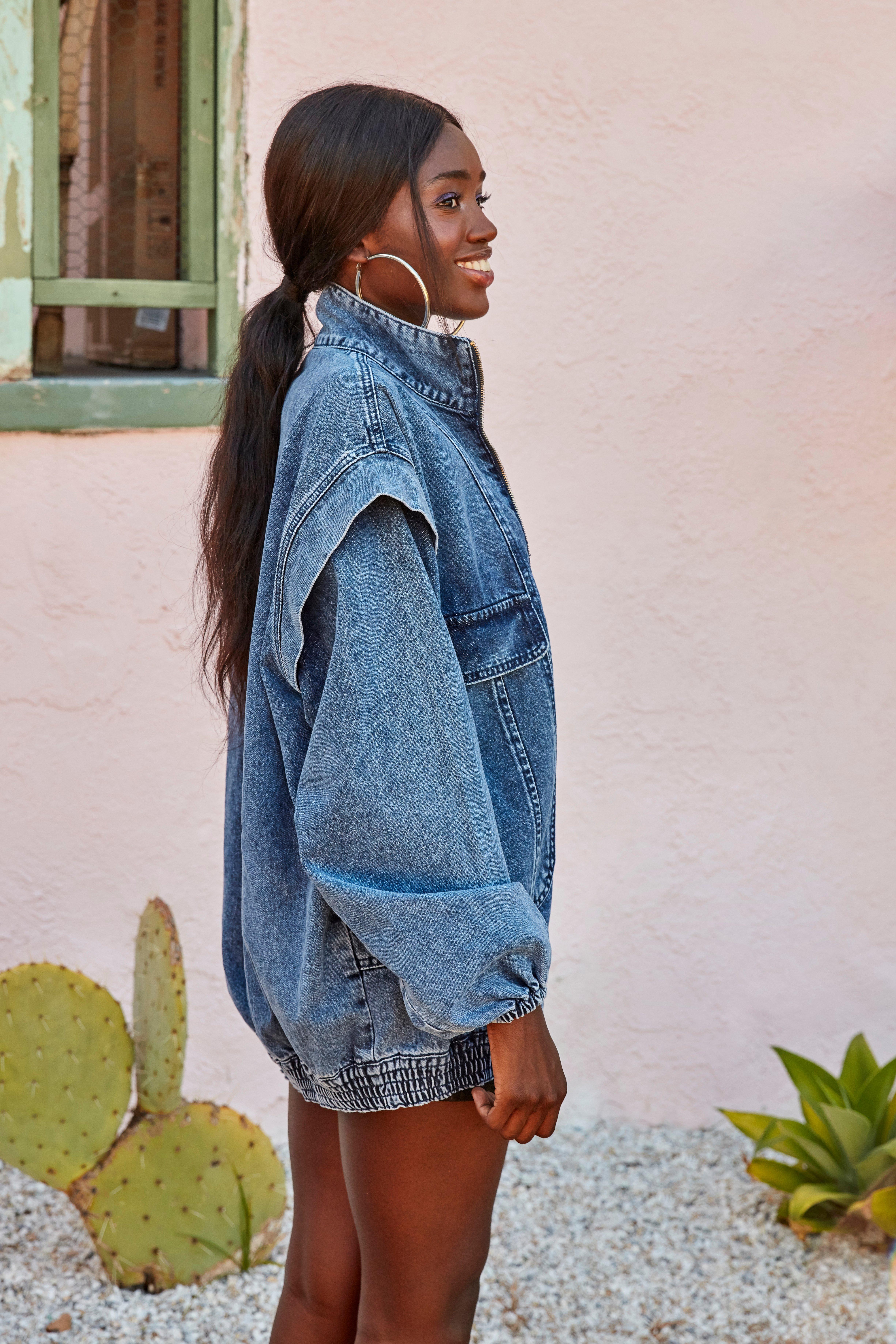 80s jean jacket