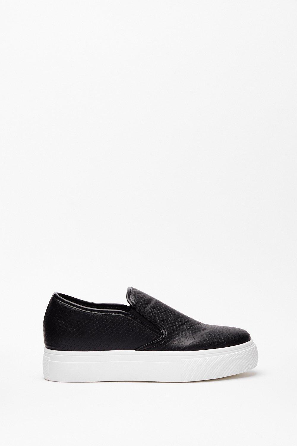 High Platform Slip-On Sneakers | Nasty Gal