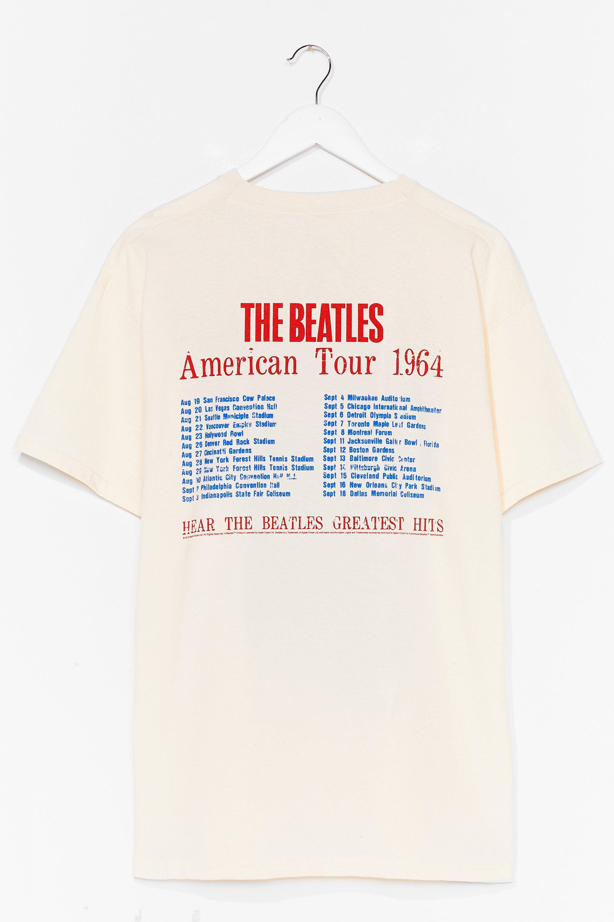 the beatles graphic tee