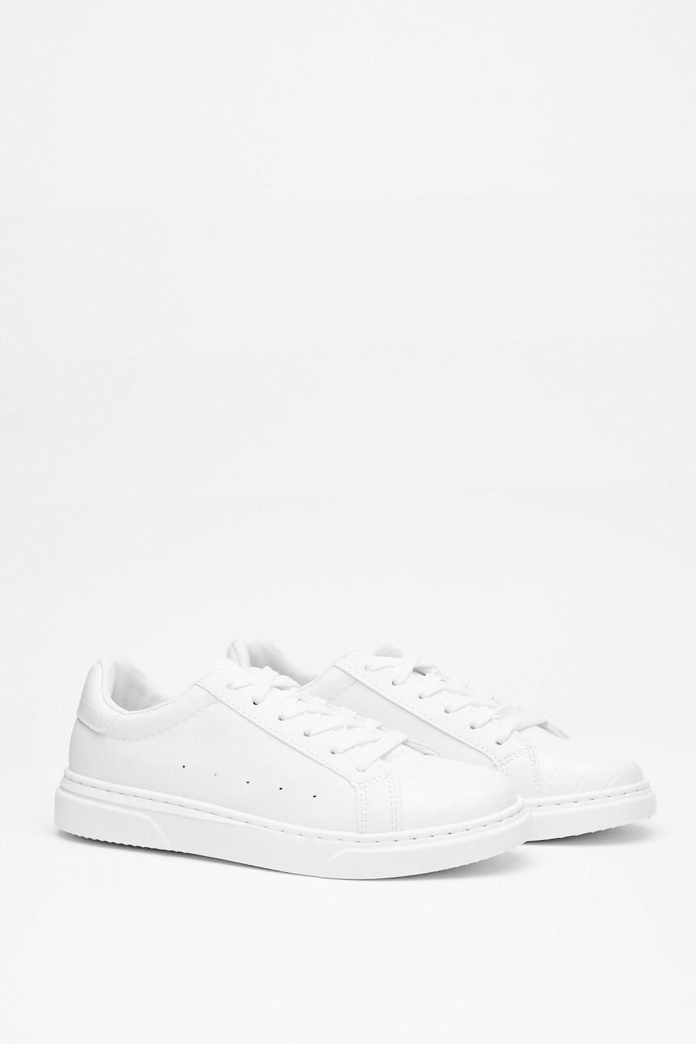 croc white sneakers