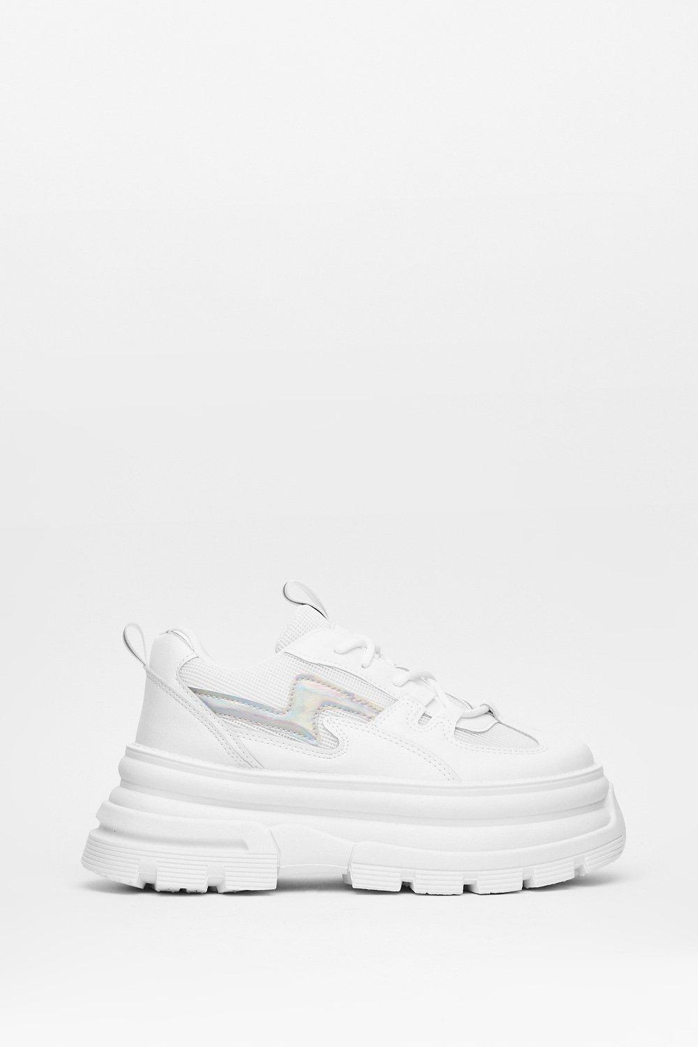 nasty gal white sneakers