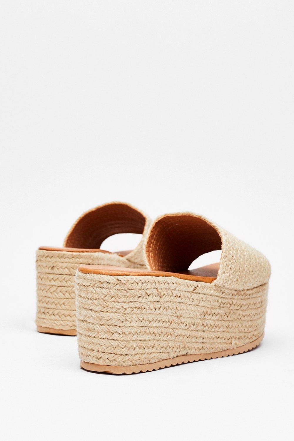 woven basket sandals