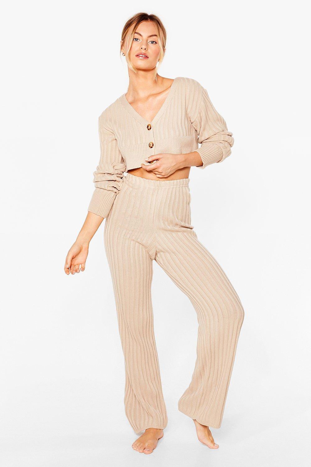 long cardigan loungewear set