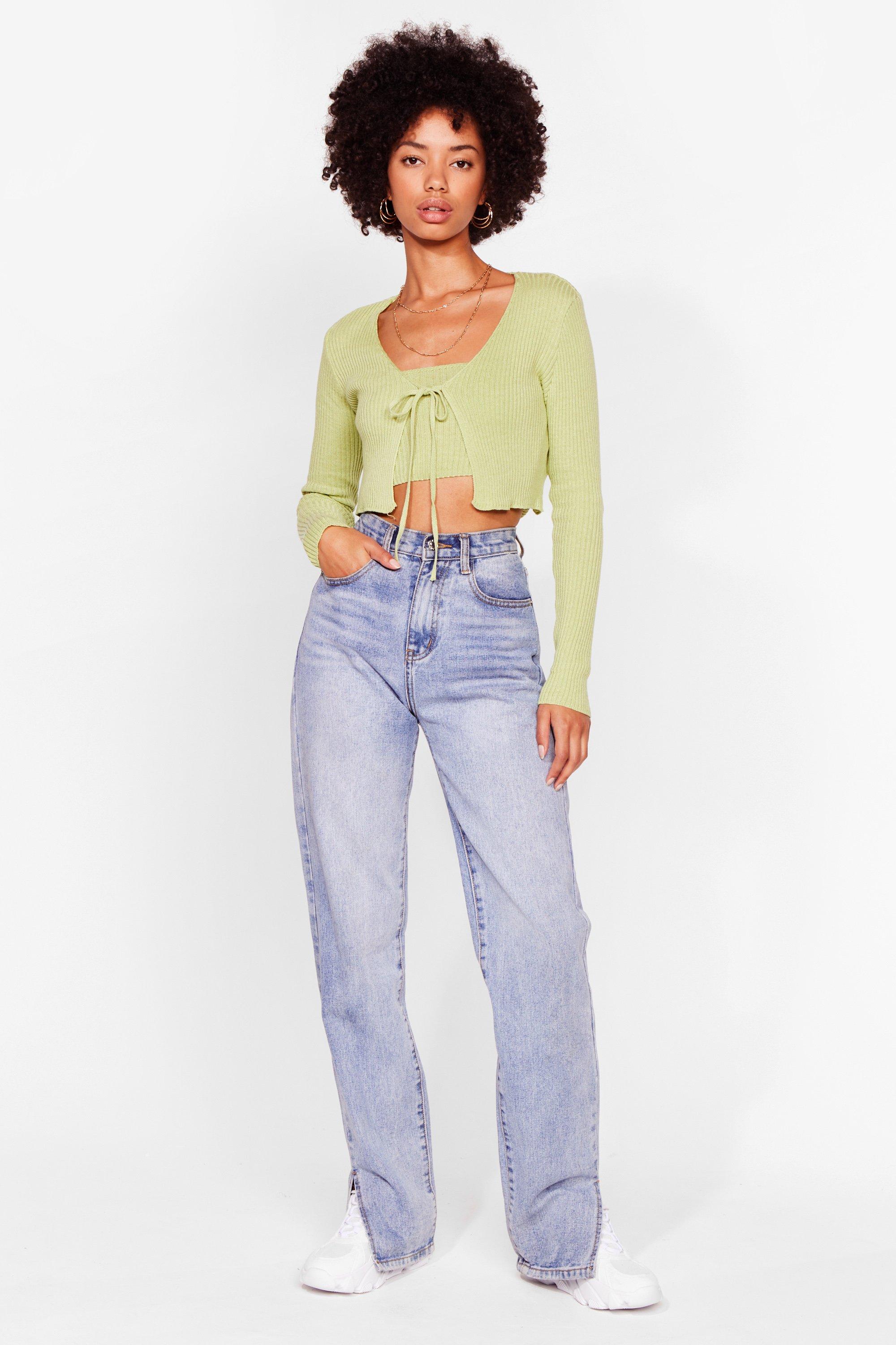 cardigan and bandeau set