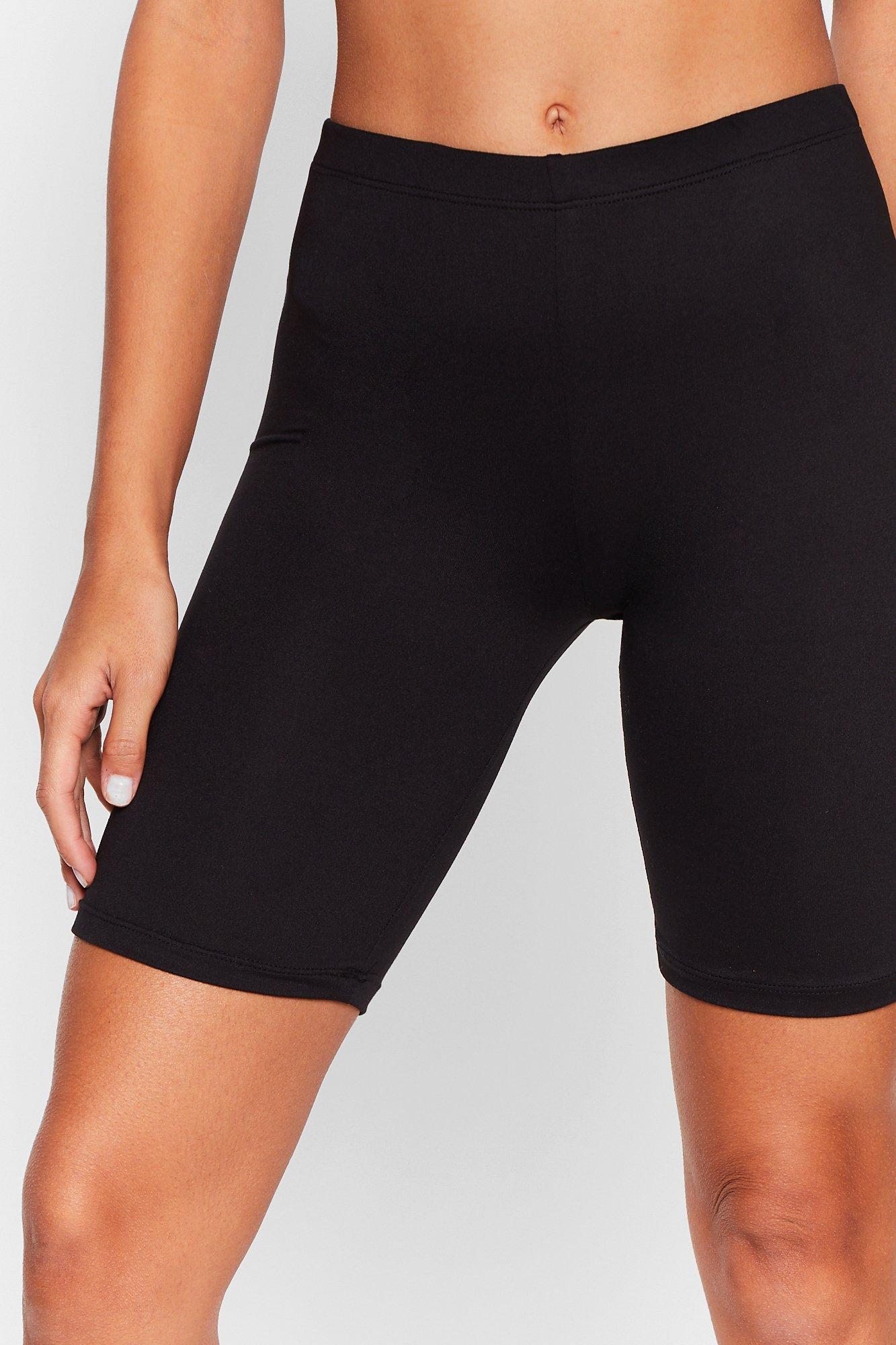 longline biker shorts