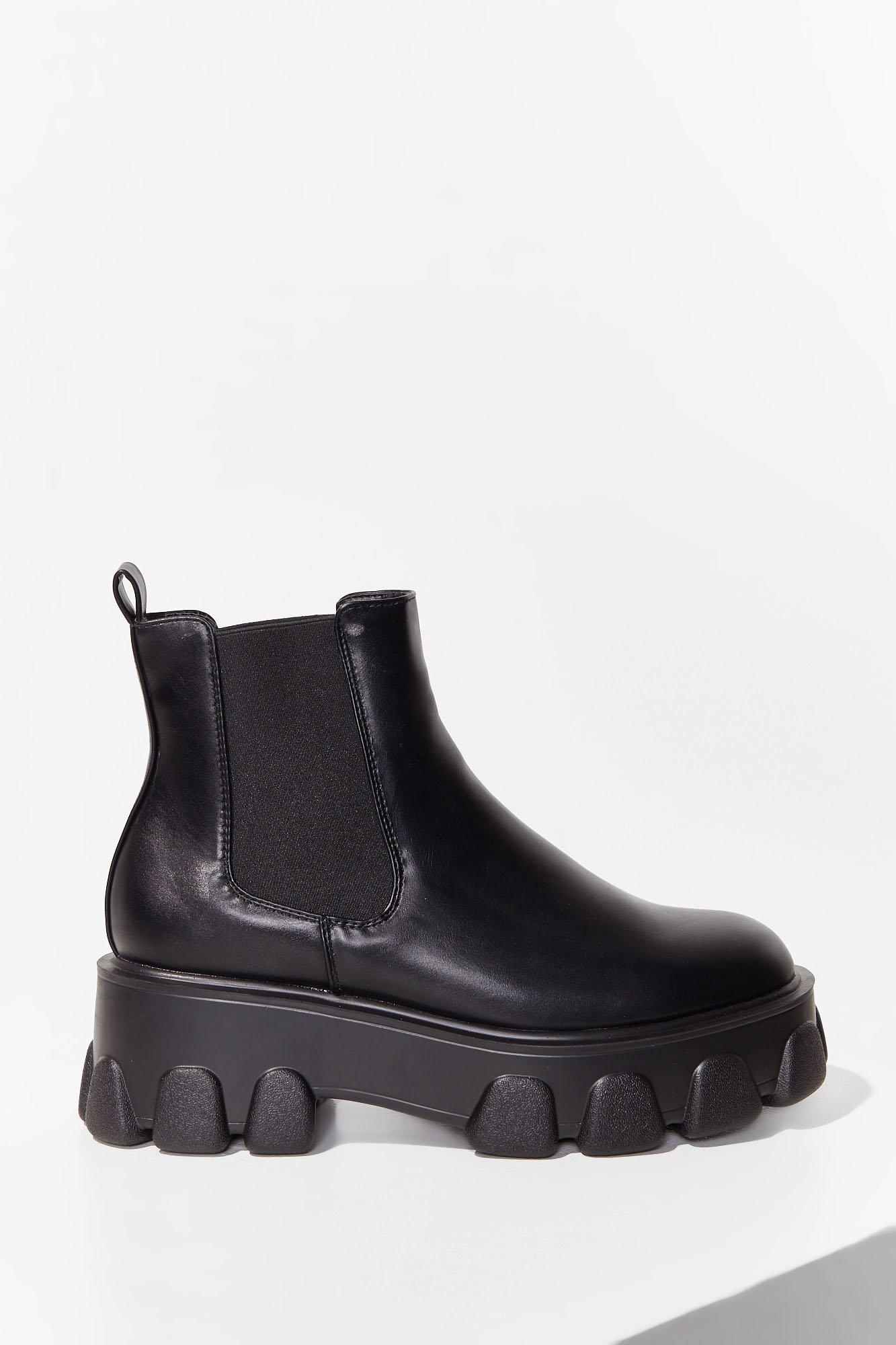 bottines epaisses