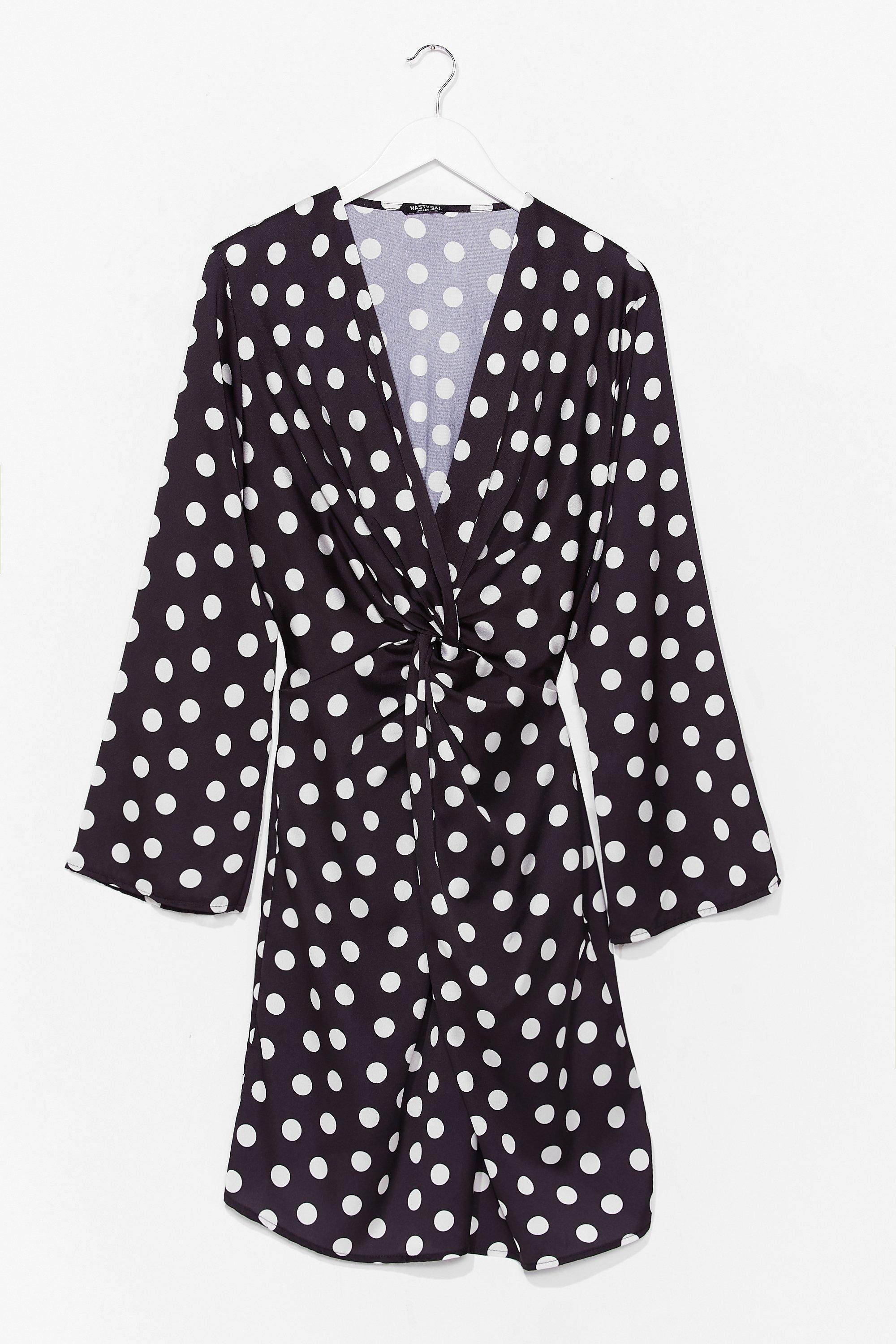 robe a pois grande taille