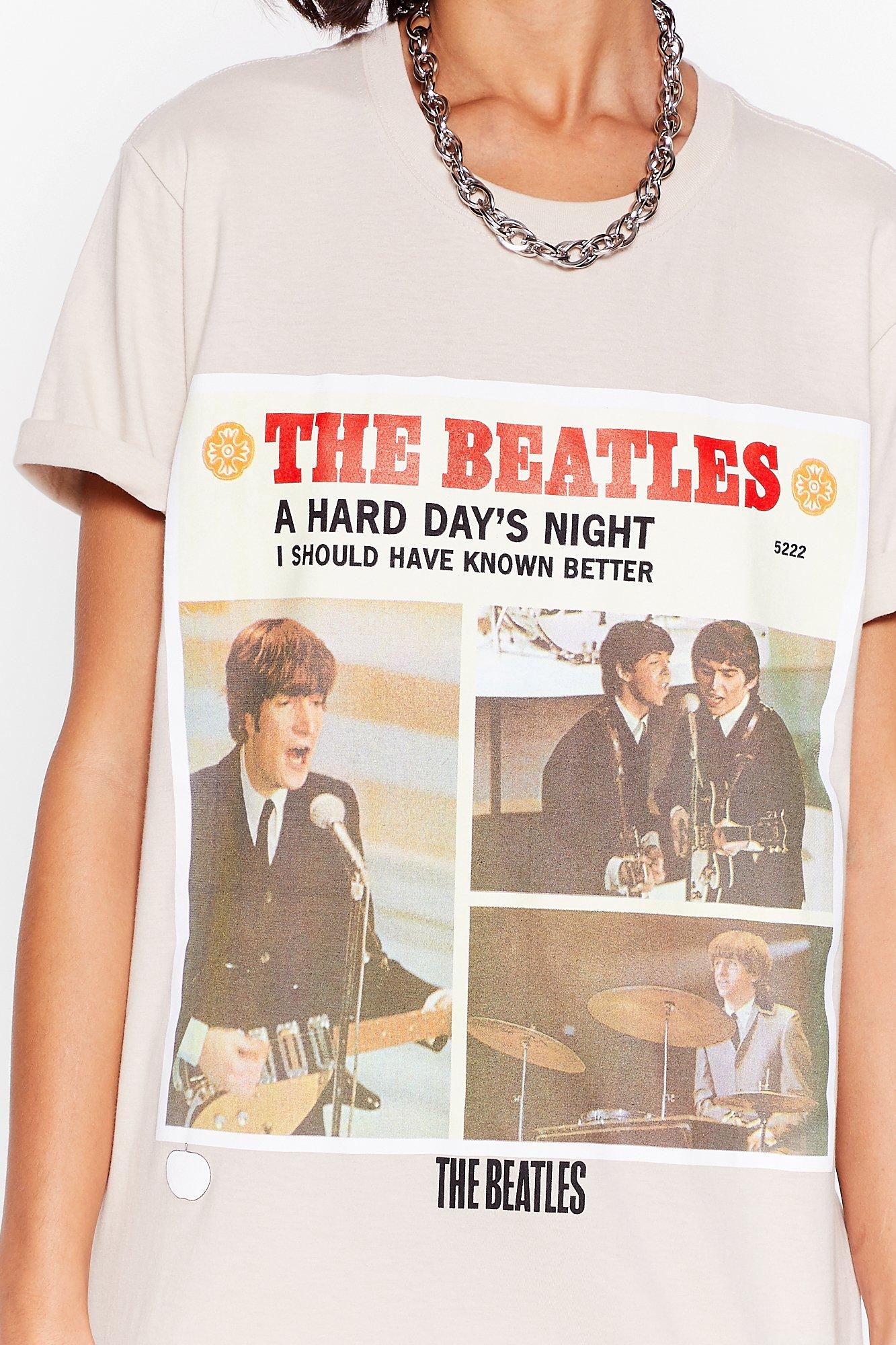 the beatles graphic tee