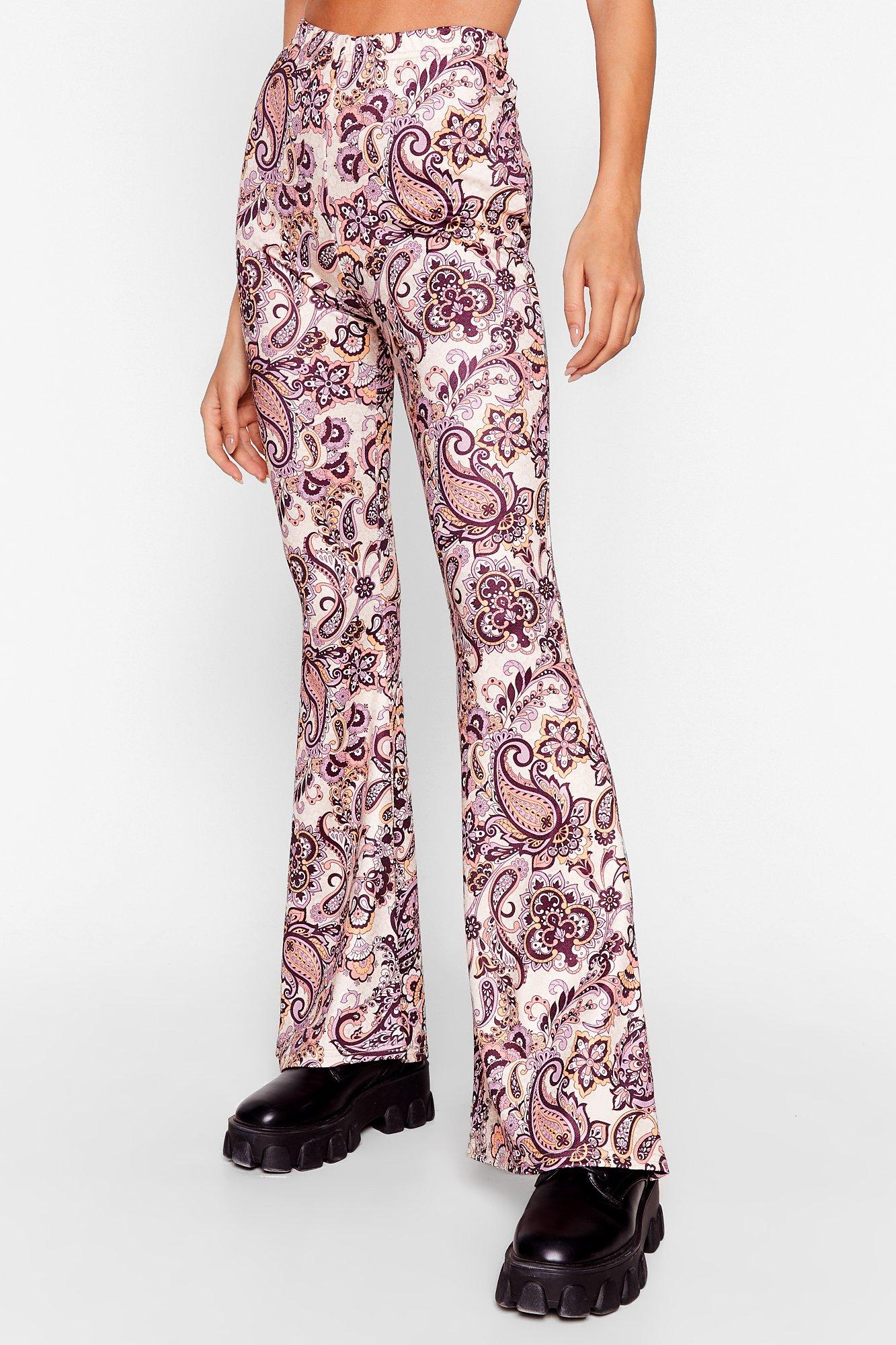 Groovy Baby Paisley Flare Trousers 