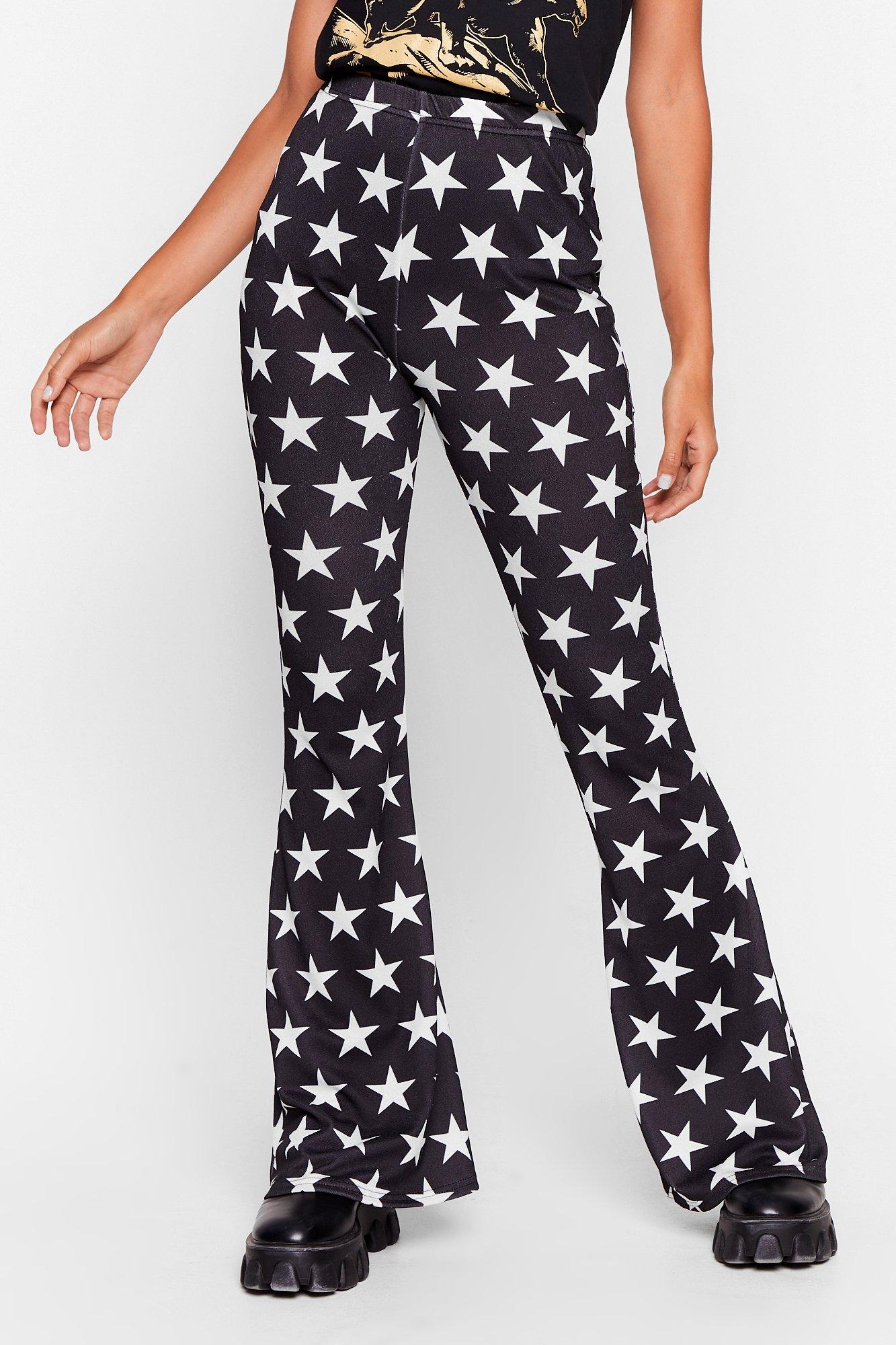 flared pants stars