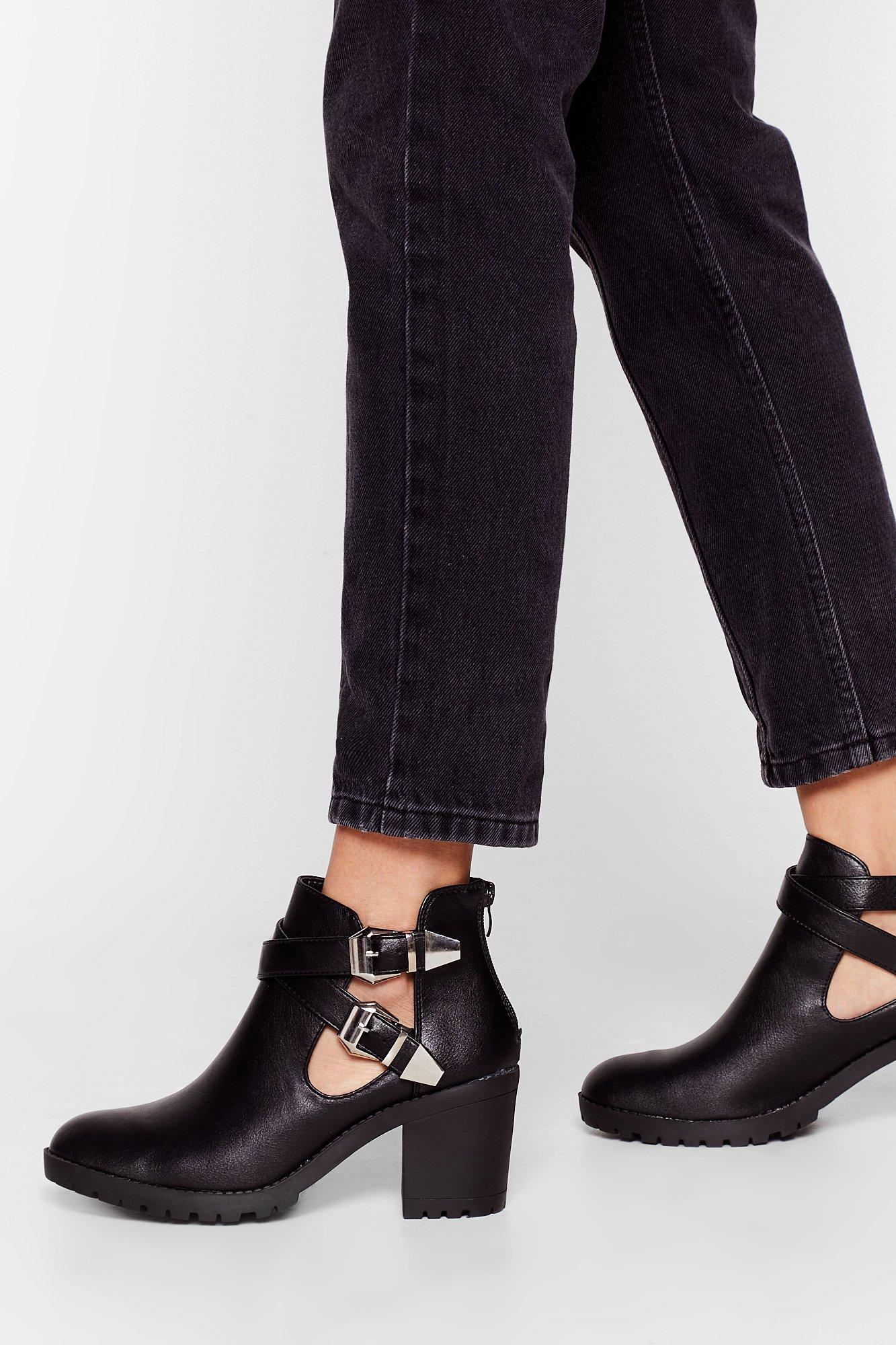 bottines femme ouvertes coté