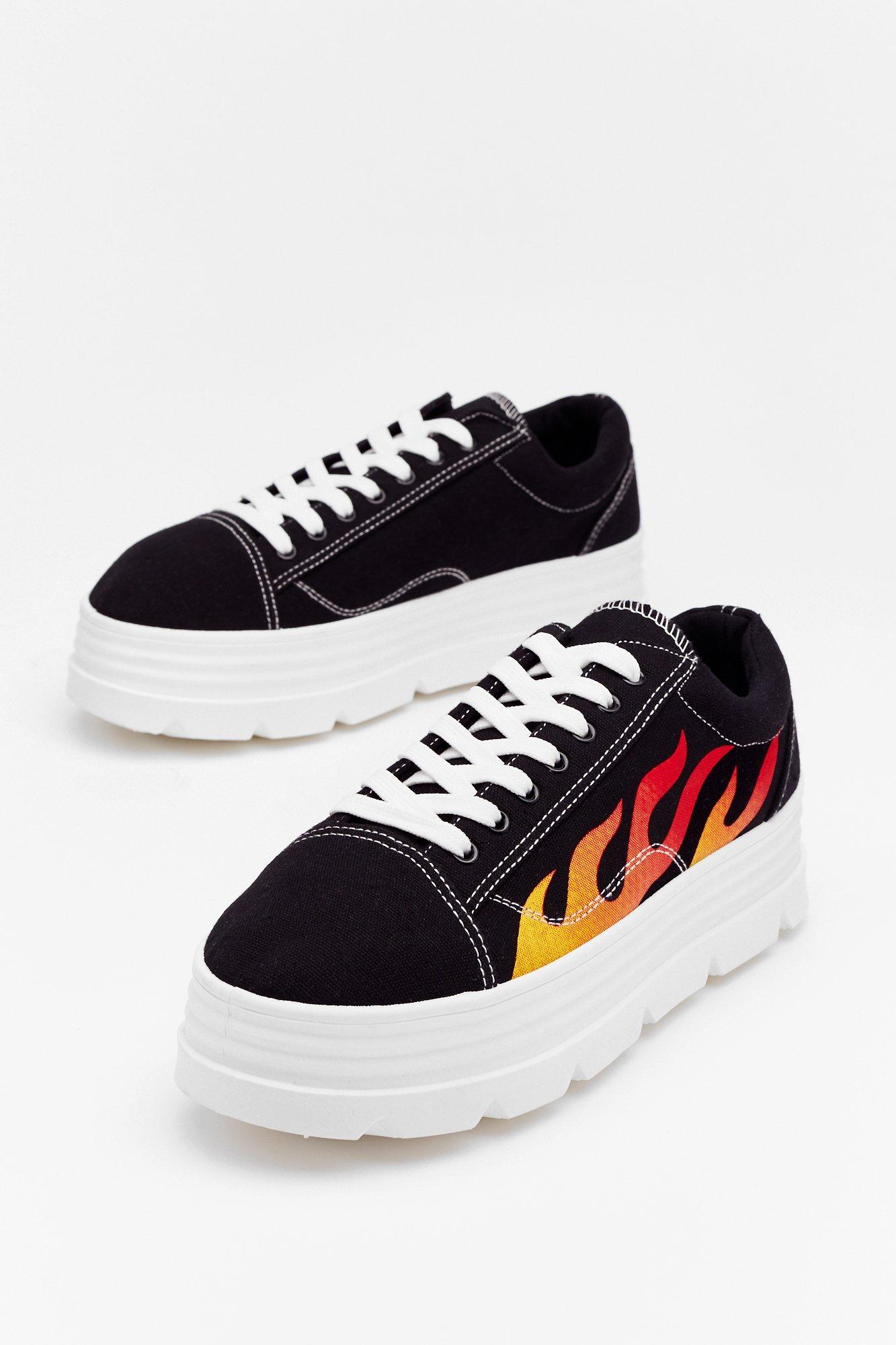 nasty gal platform sneakers