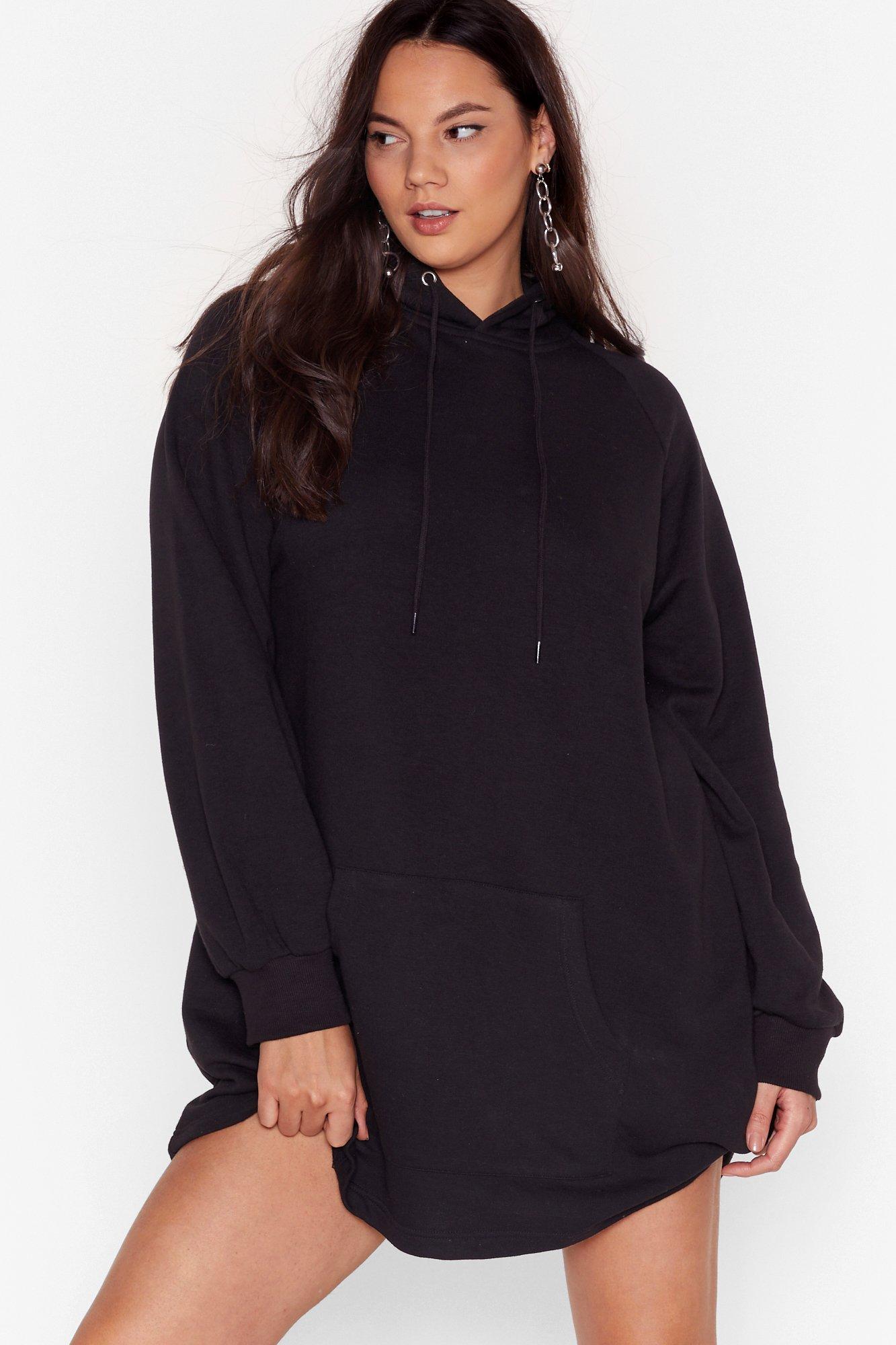 robe sweat a capuche grande taille