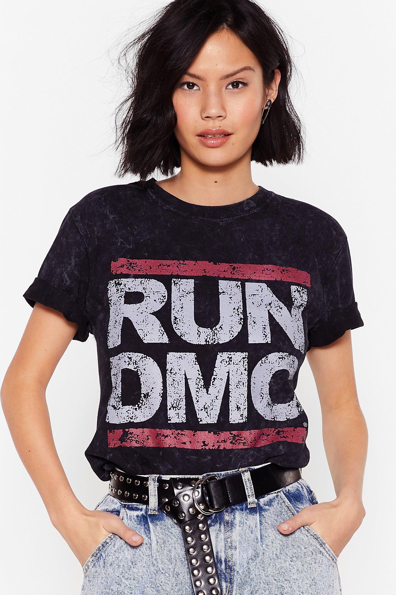 run dmc graphic tee