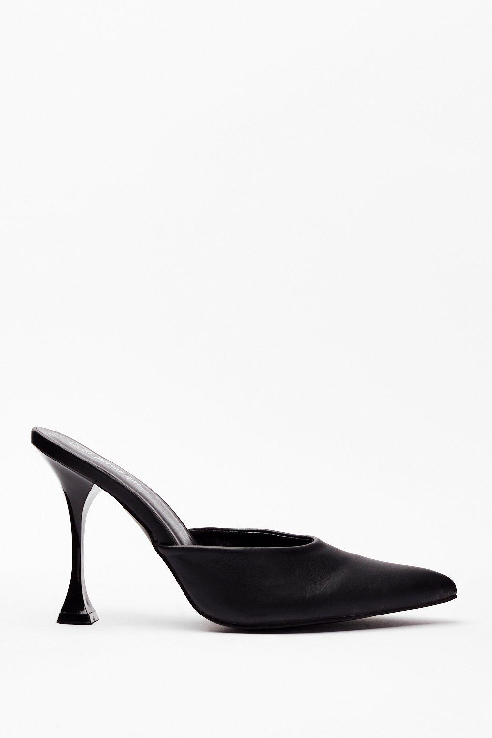 stiletto mules shoes