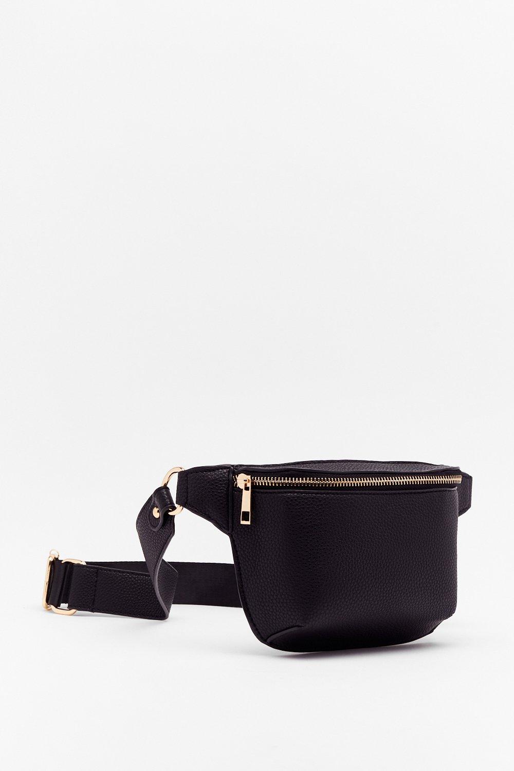 fanny pack faux leather