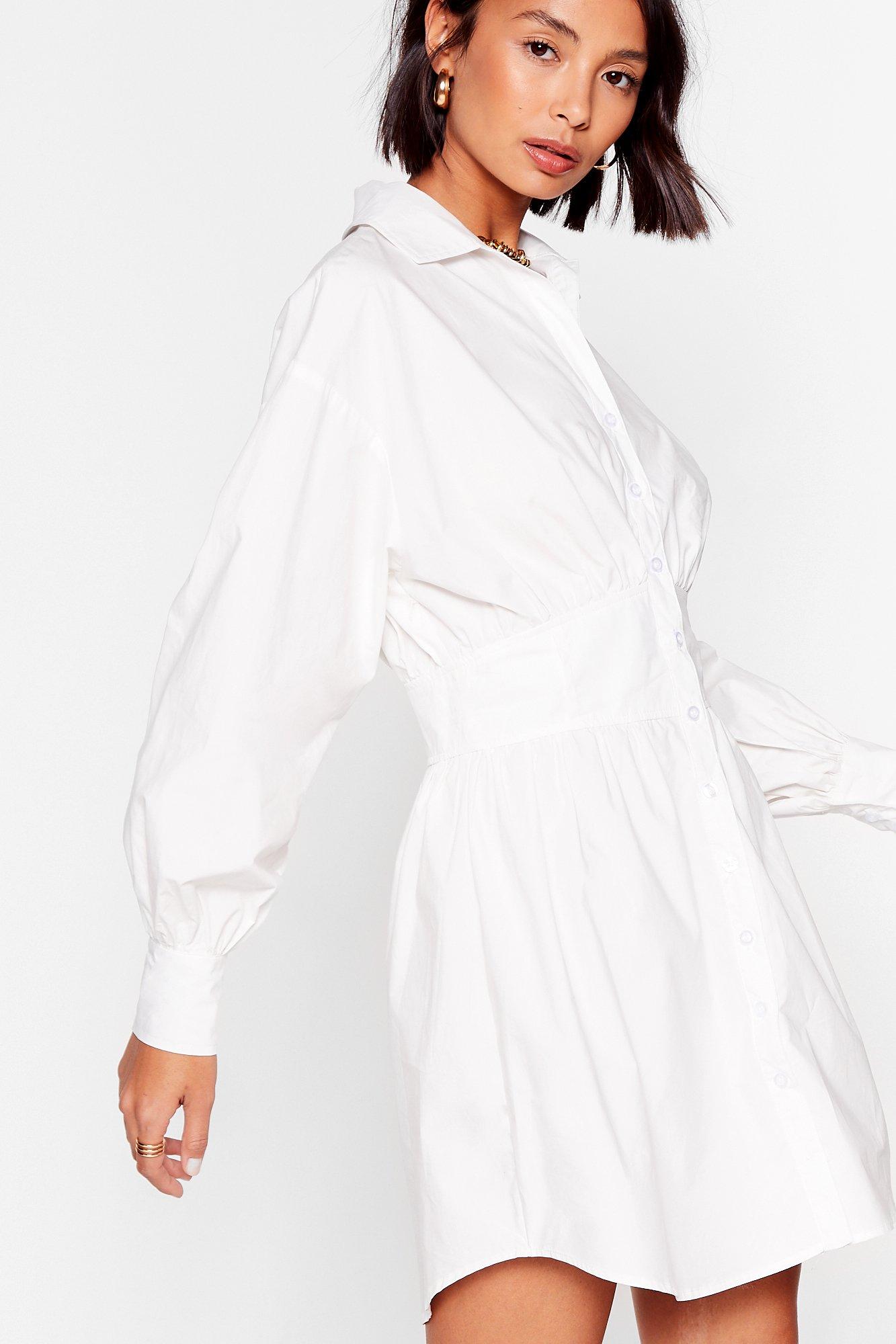 shirt dress corset