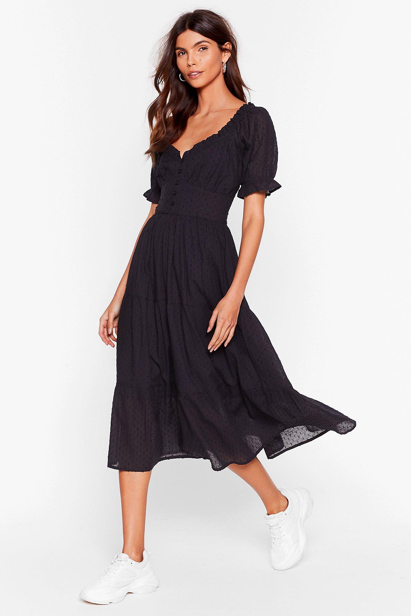 midi dress nasty gal