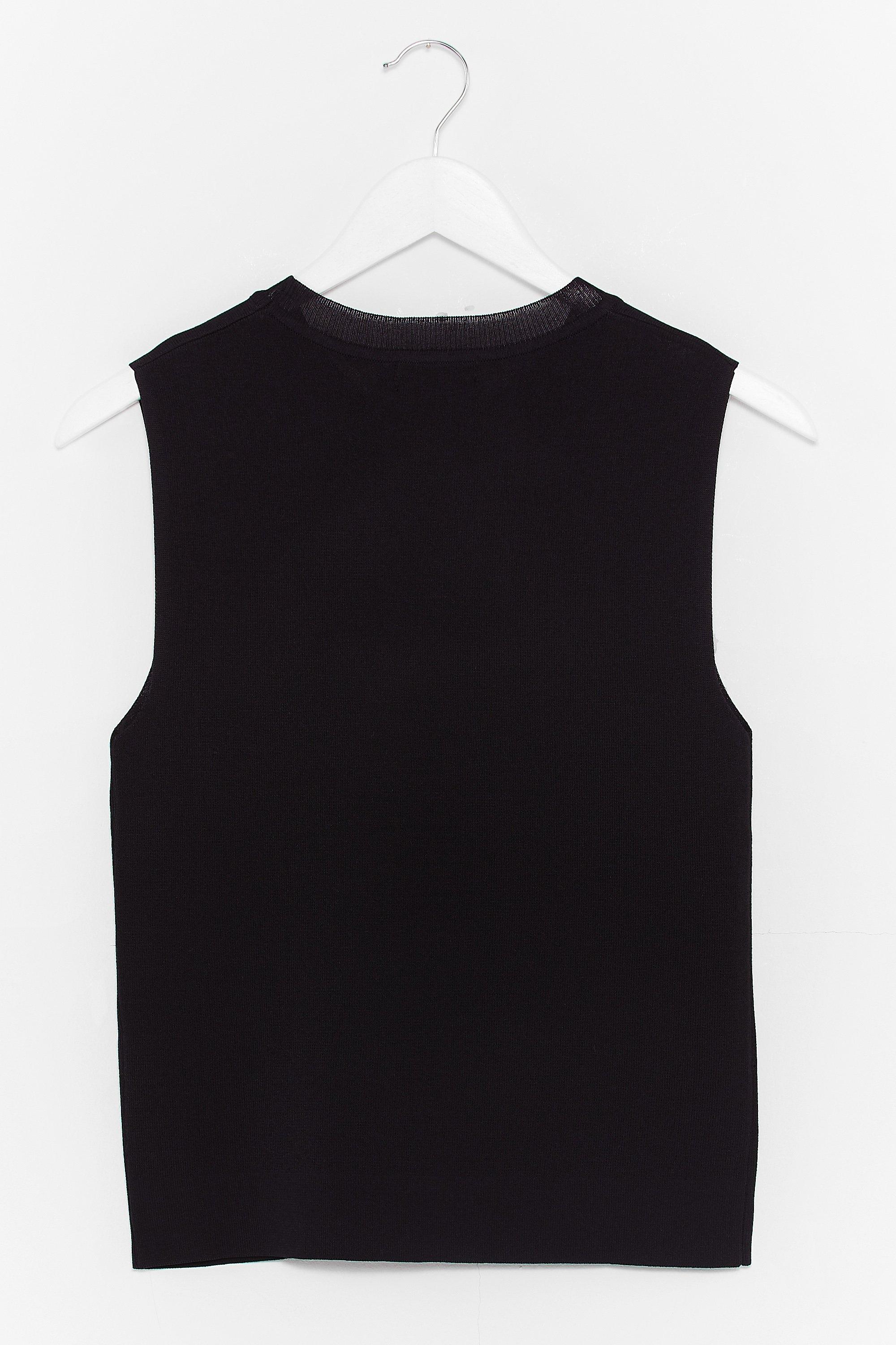 vest top knitted