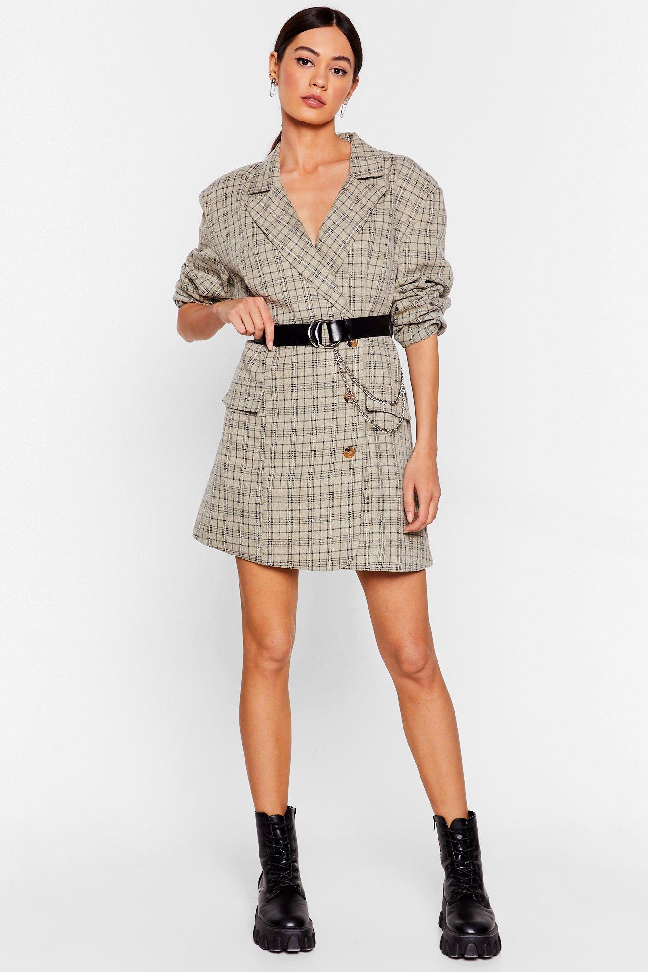 blazer dress oversized