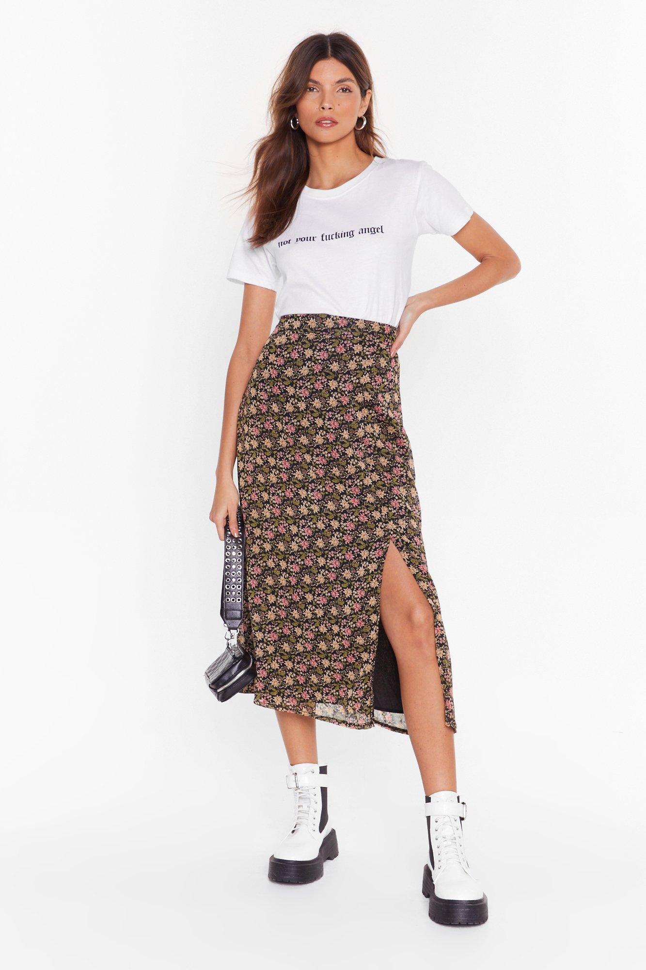 midi skirt