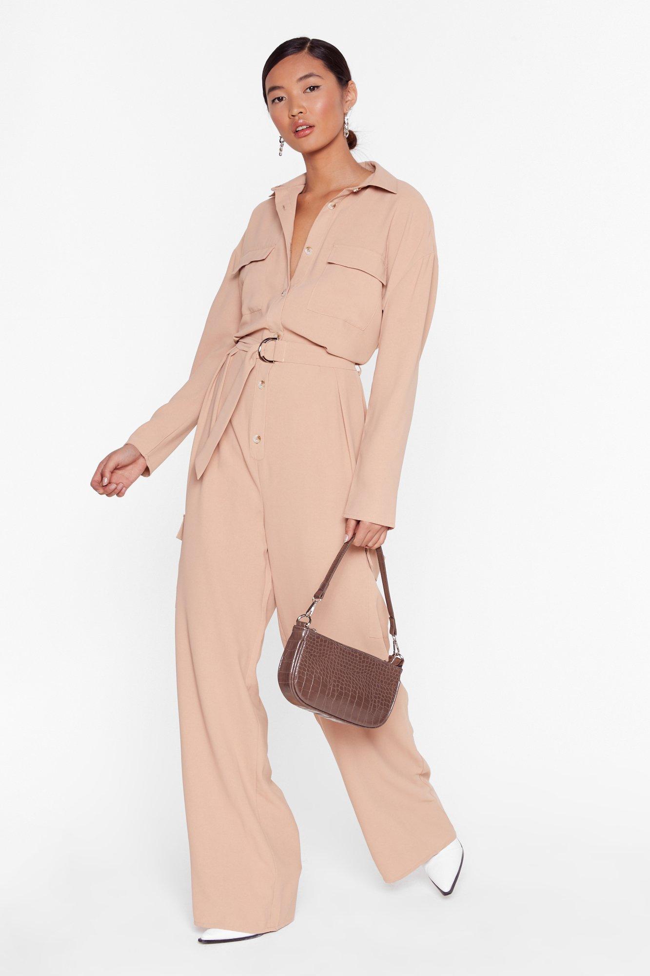 nasty gal utility jumpsuit