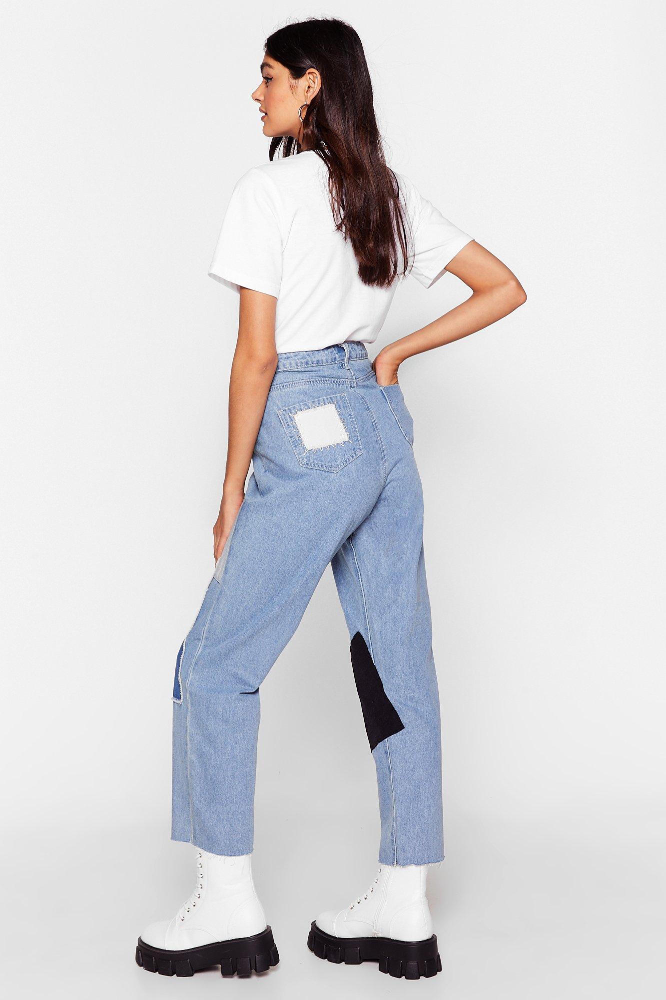 not high waisted jeans