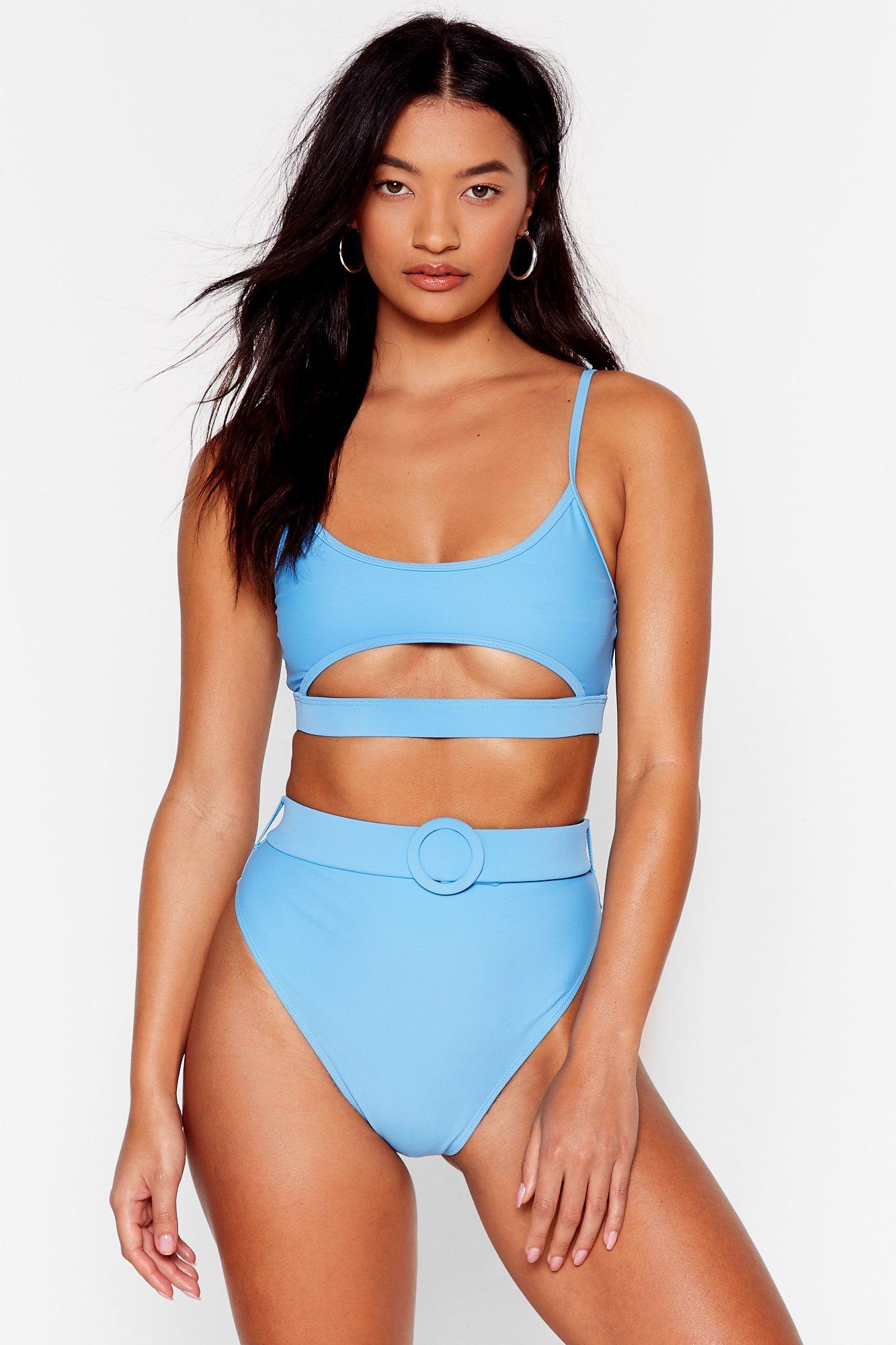 cut out bikini set