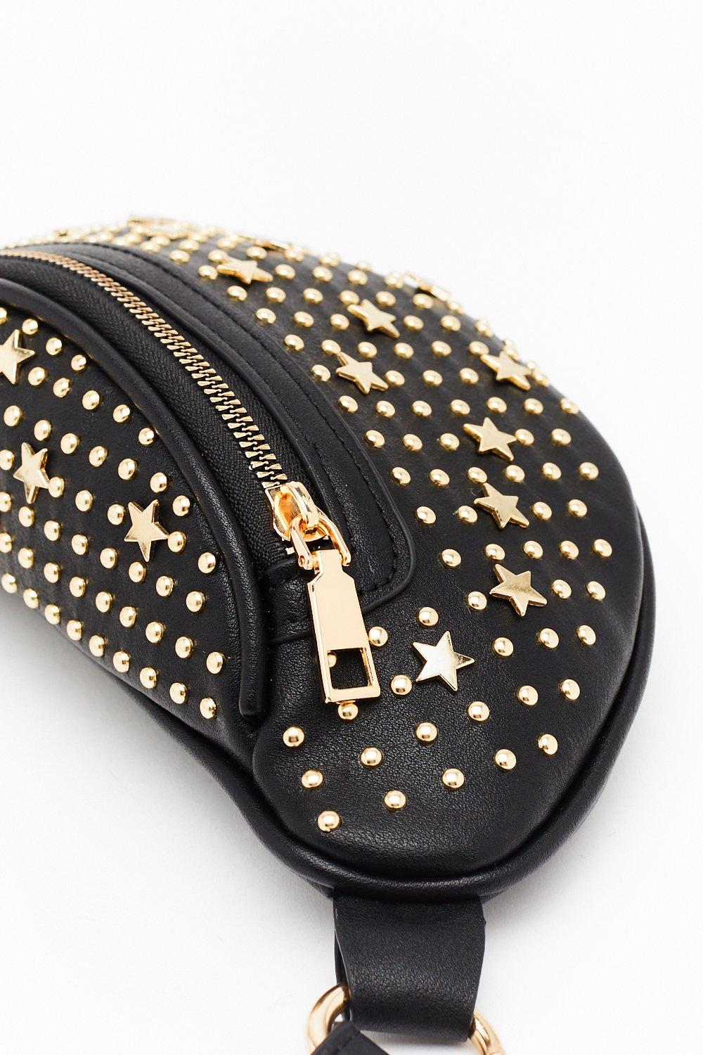 studded fanny pack