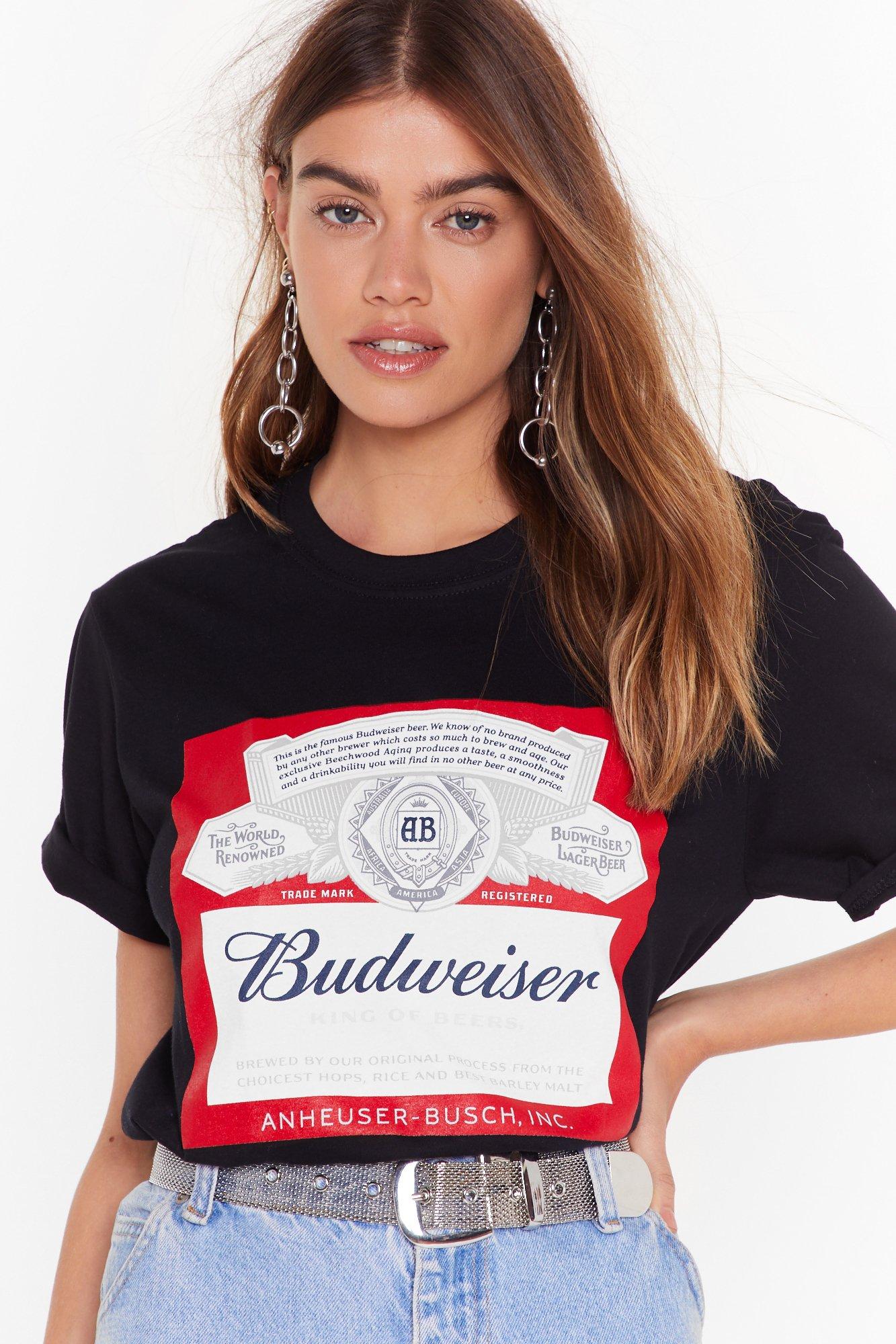 budweiser shirt