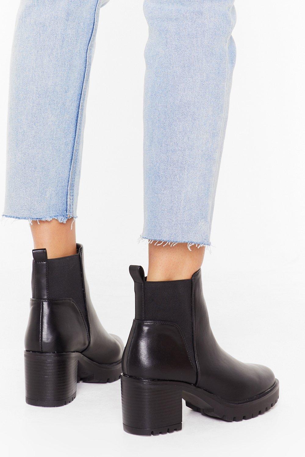 chelsea boots nasty gal