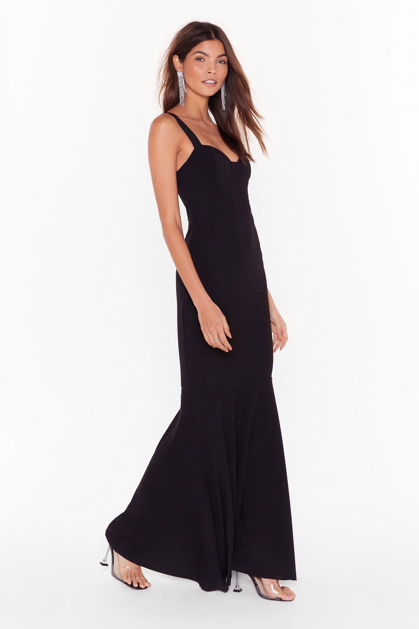 dramatic maxi dress