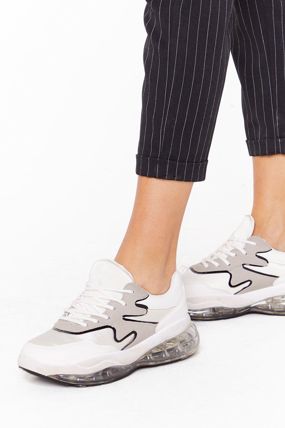 A Little Mix Up Air Bubble Sneakers 